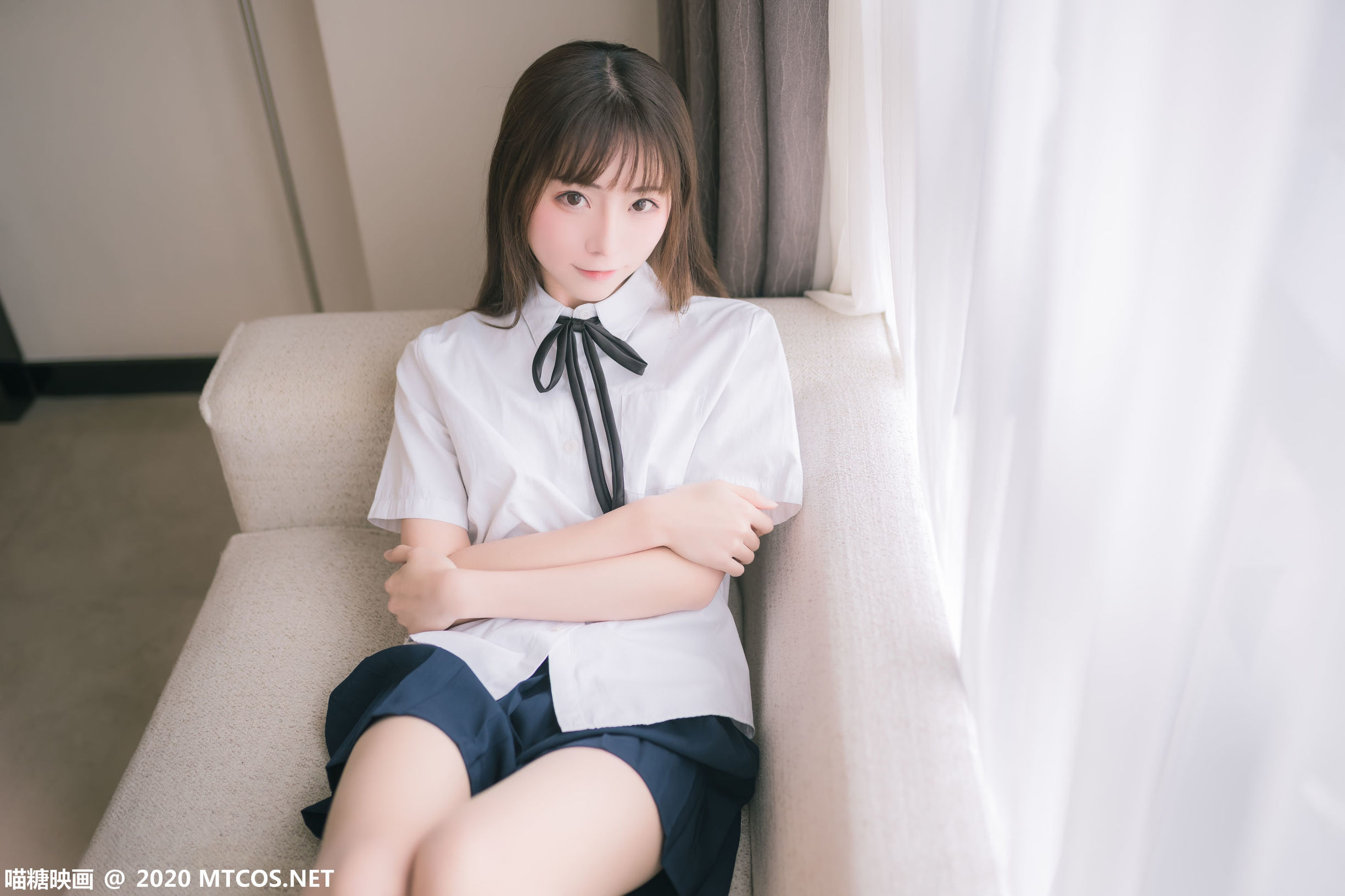 เมียวถังยี่หฺวี] JKL.012 ชุดนักเรียนฤดูร้อน JK ชุดยูนิฟอร์ม