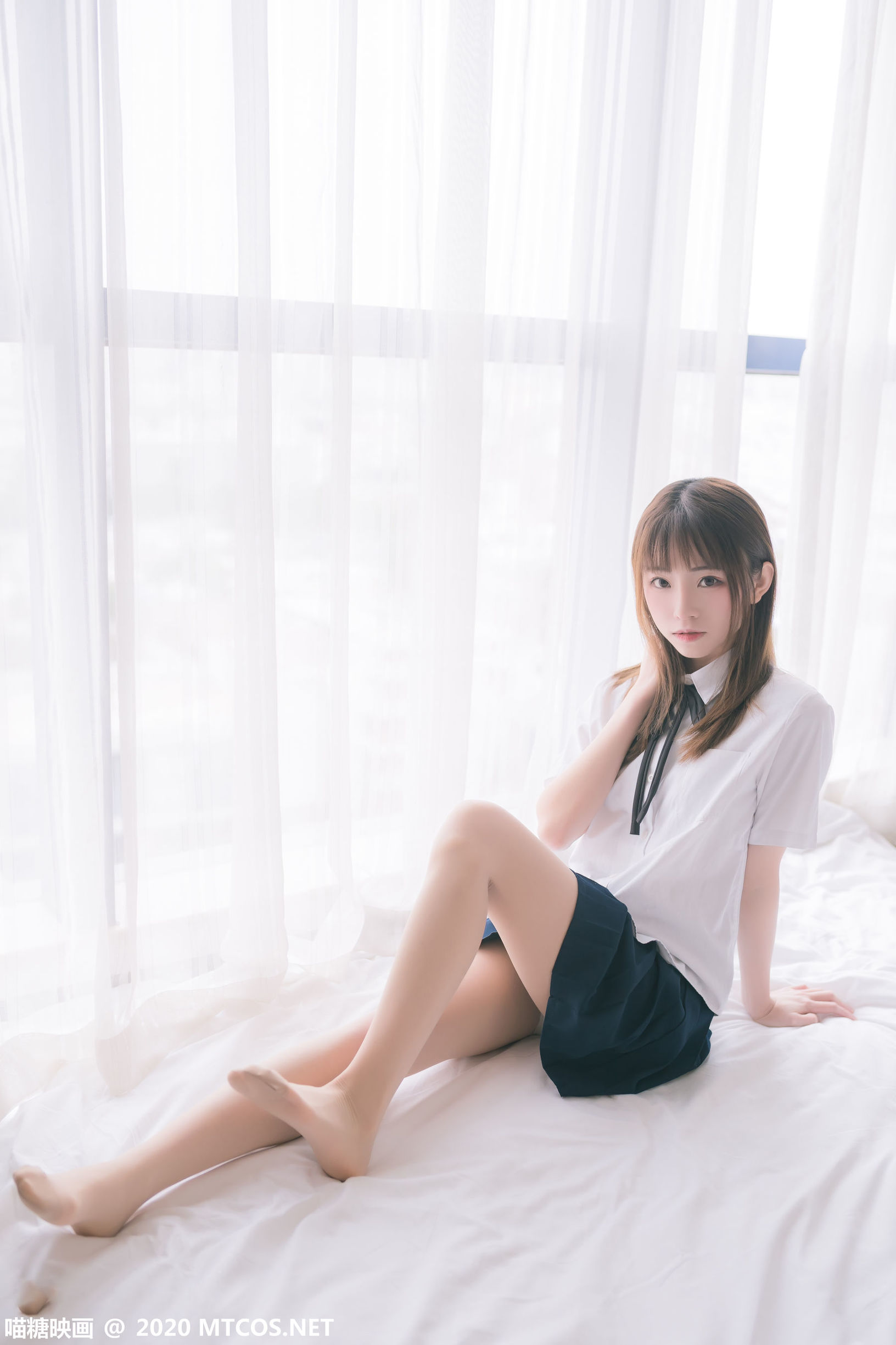 เมียวถังยี่หฺวี] JKL.012 ชุดนักเรียนฤดูร้อน JK ชุดยูนิฟอร์ม