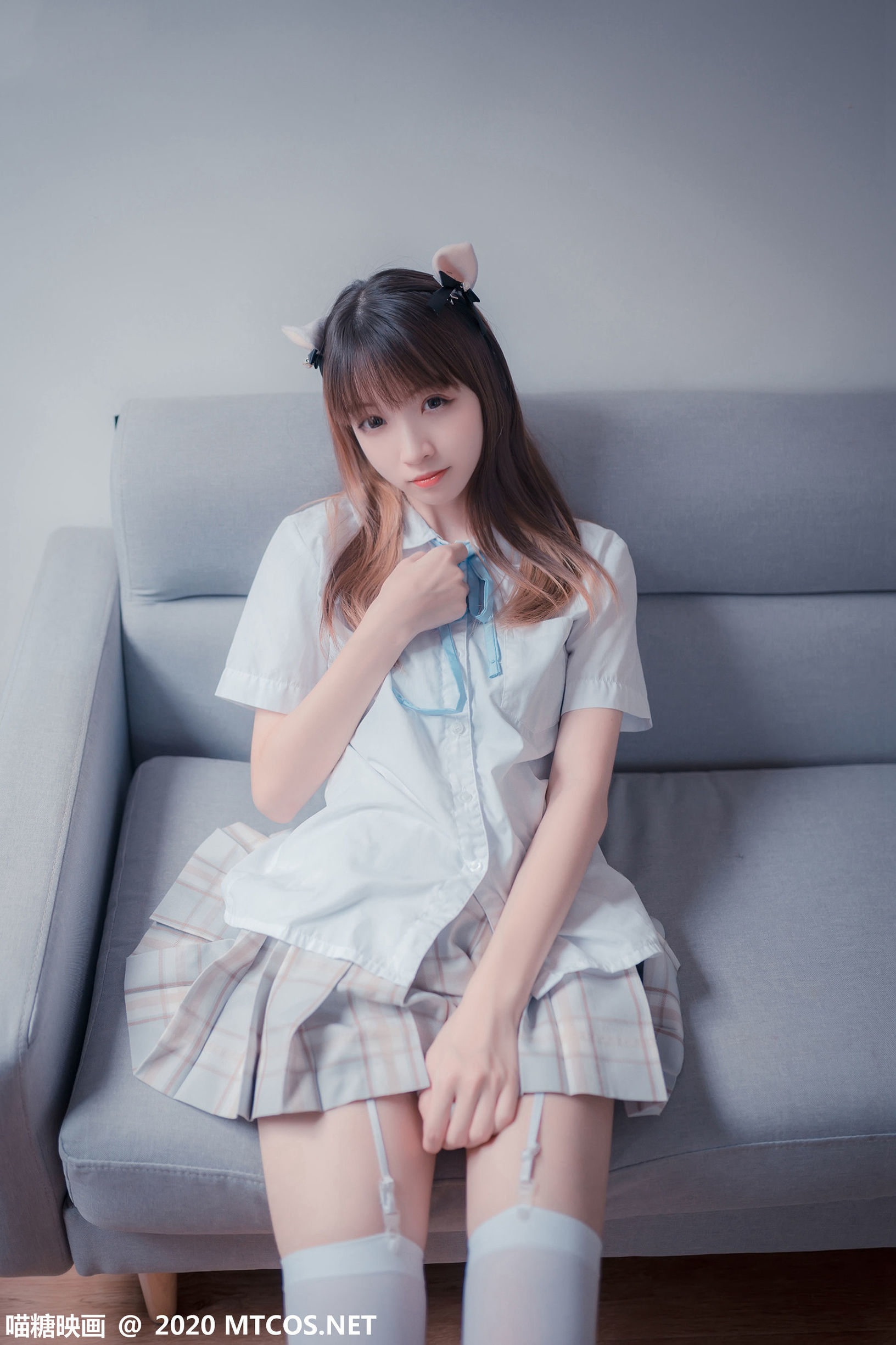 [喵糖映画] JKL.019 猫耳JK制服