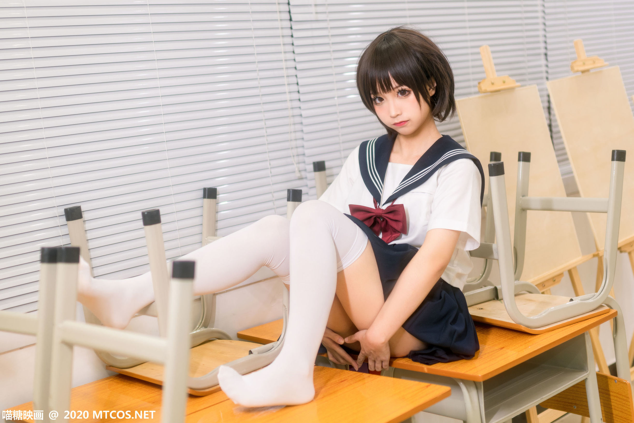 [喵糖映画] JKL.020 课室JK制服