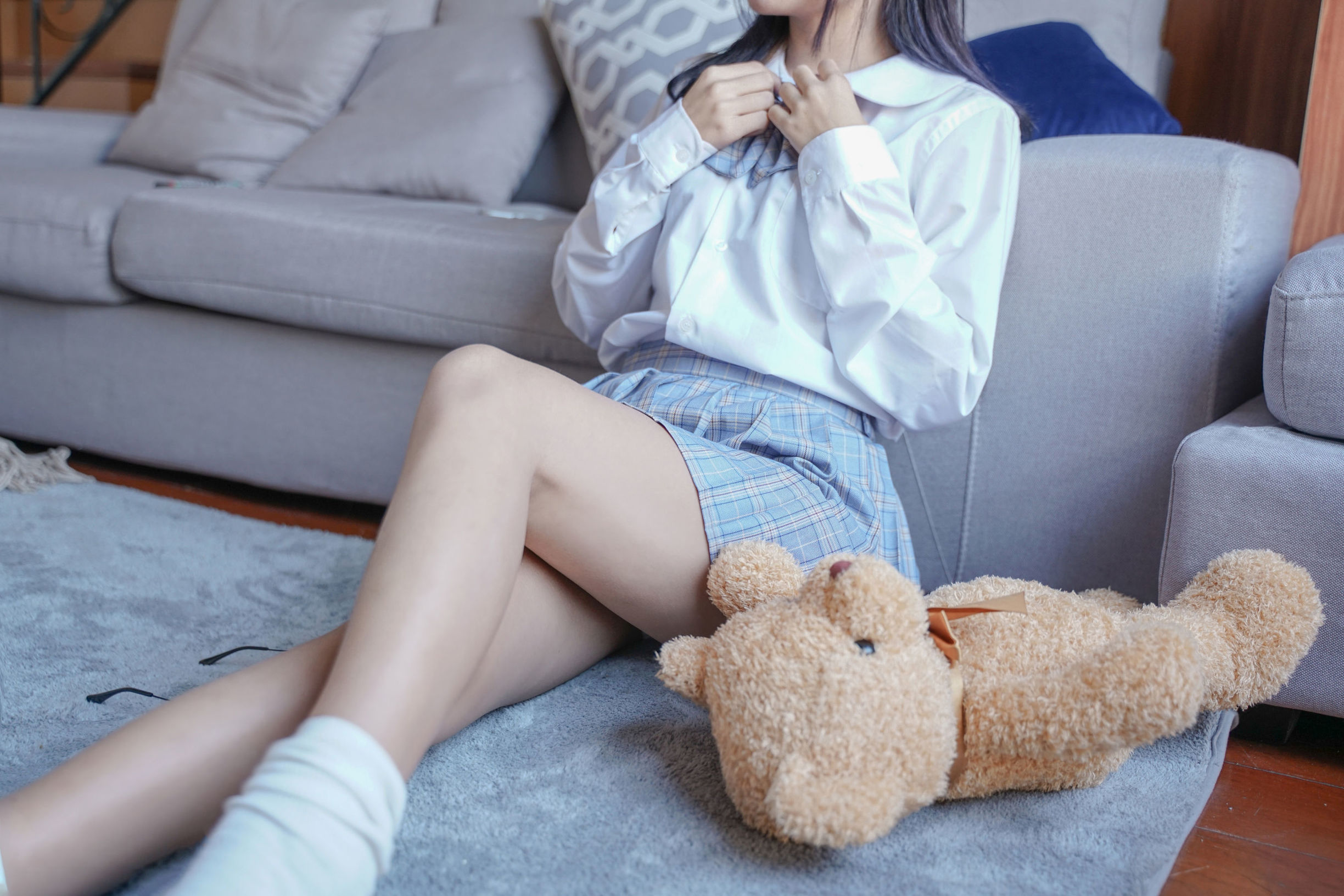 Miêu Đường Điện Ảnh] VOL.047 Váy đồng phục chân trần