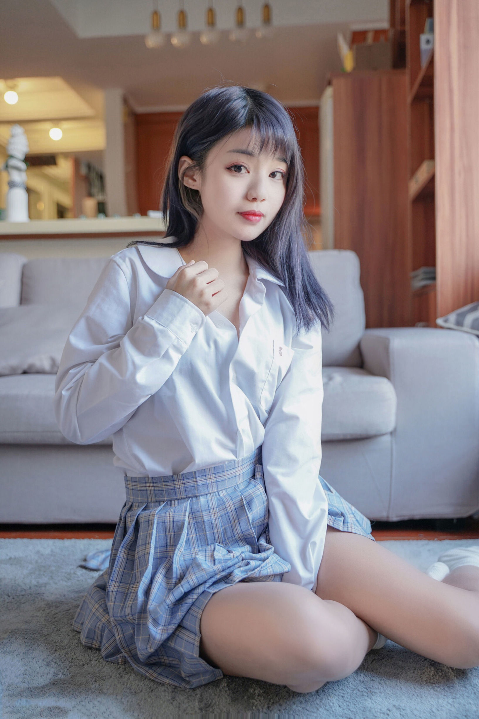 Miêu Đường Điện Ảnh] VOL.047 Váy đồng phục chân trần
