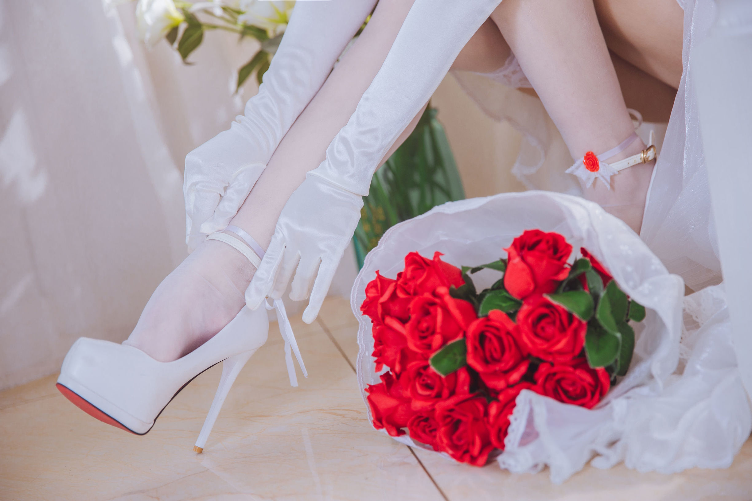 [喵糖映画] VOL.123 《花嫁cos》