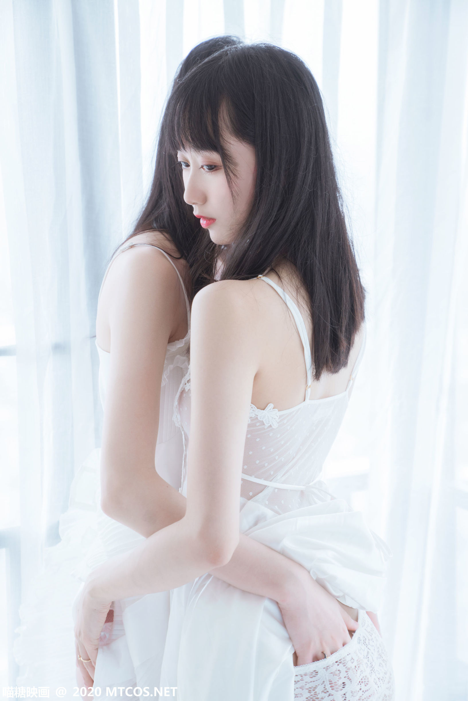 เมียวถังยิงฮวา] VOL.173 เธอ? ชุดกระโปรงยาวสีขาว