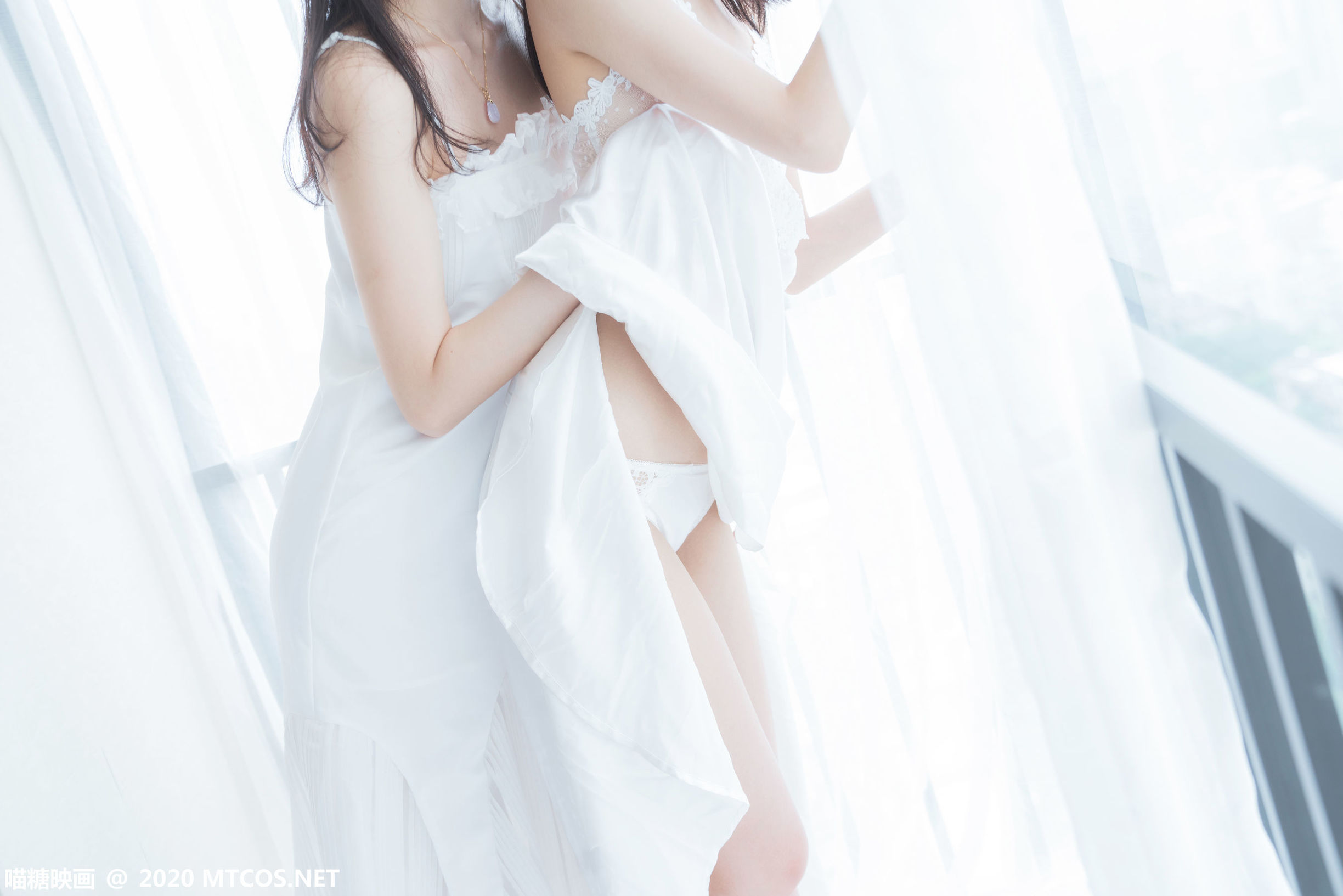 เมียวถังยิงฮวา] VOL.173 เธอ? ชุดกระโปรงยาวสีขาว