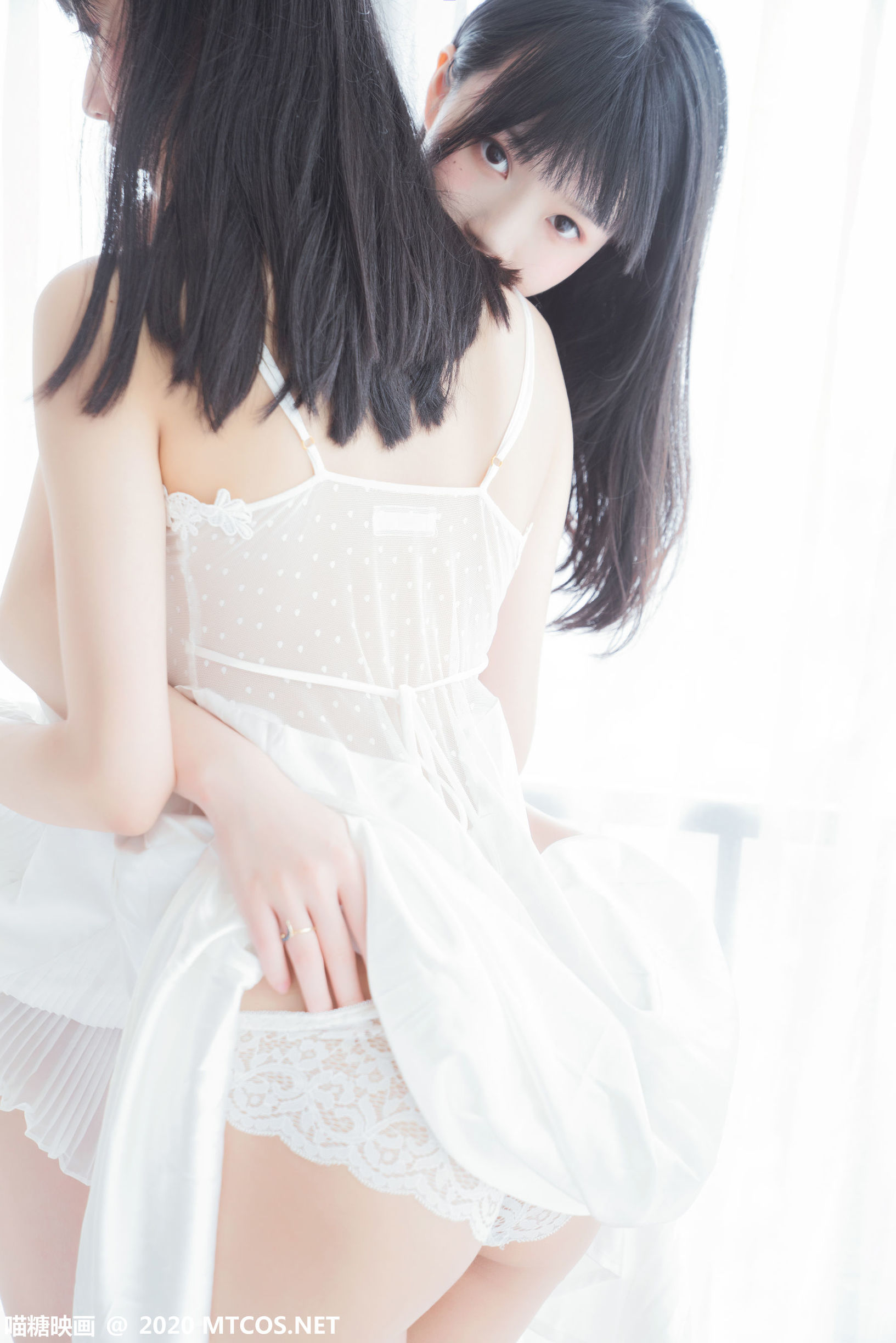 เมียวถังยิงฮวา] VOL.173 เธอ? ชุดกระโปรงยาวสีขาว