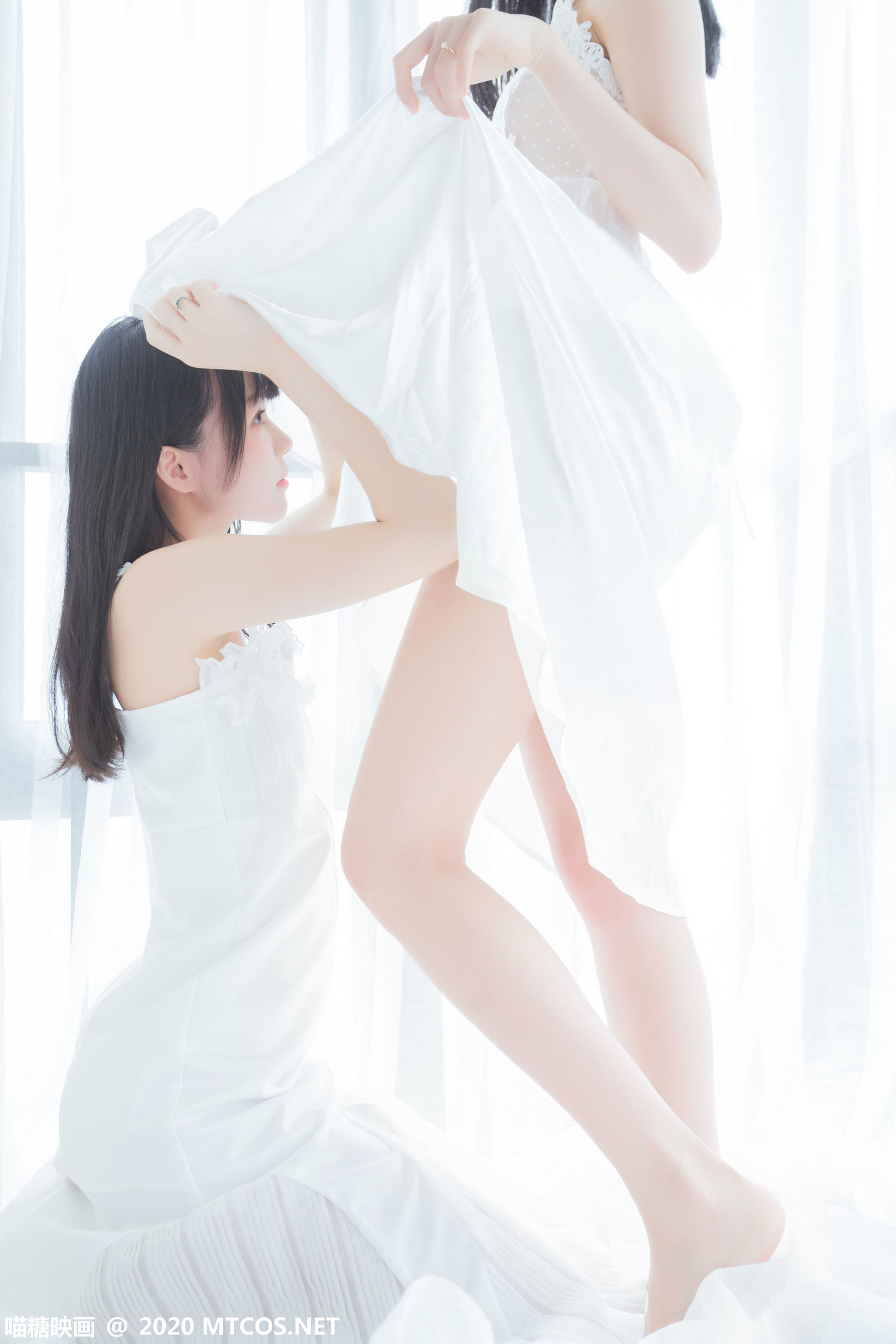 เมียวถังยิงฮวา] VOL.173 เธอ? ชุดกระโปรงยาวสีขาว