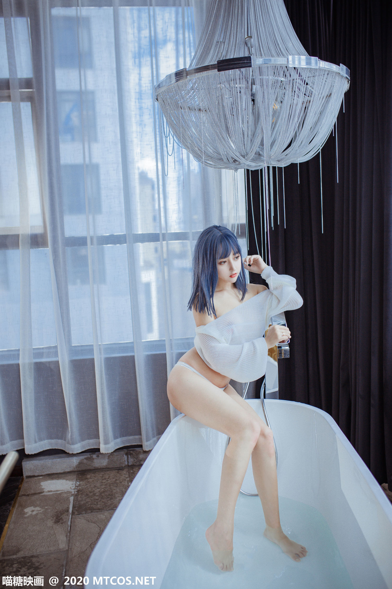 Meow Sugar Film] Vol. 203 Bathtub Swimsuit