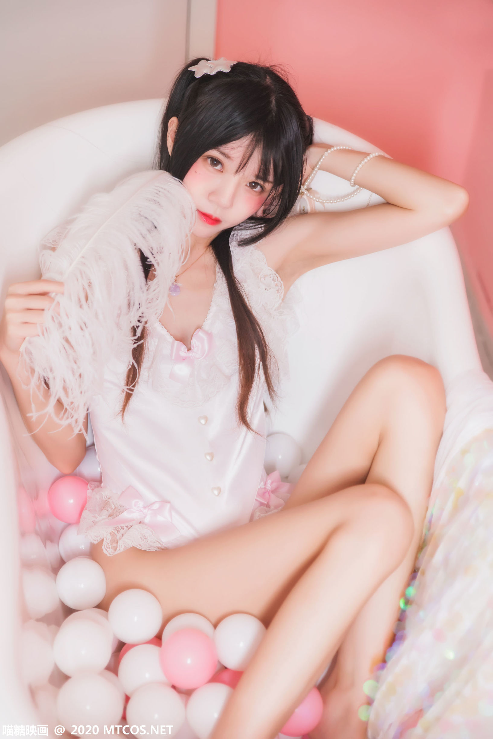 Miaotang Film] Vol. 238 Pink Bathtub