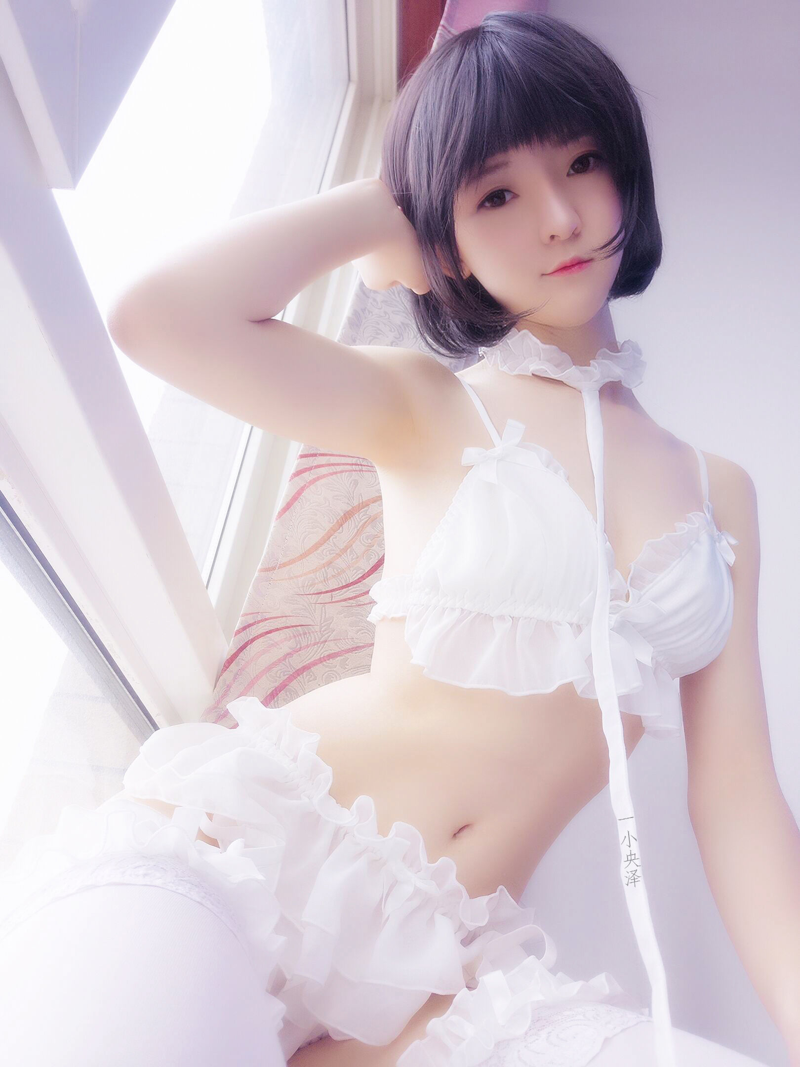 롤리타 코스프레] 이소양제 - 헤스티아+검은 토끼+사적 촬영