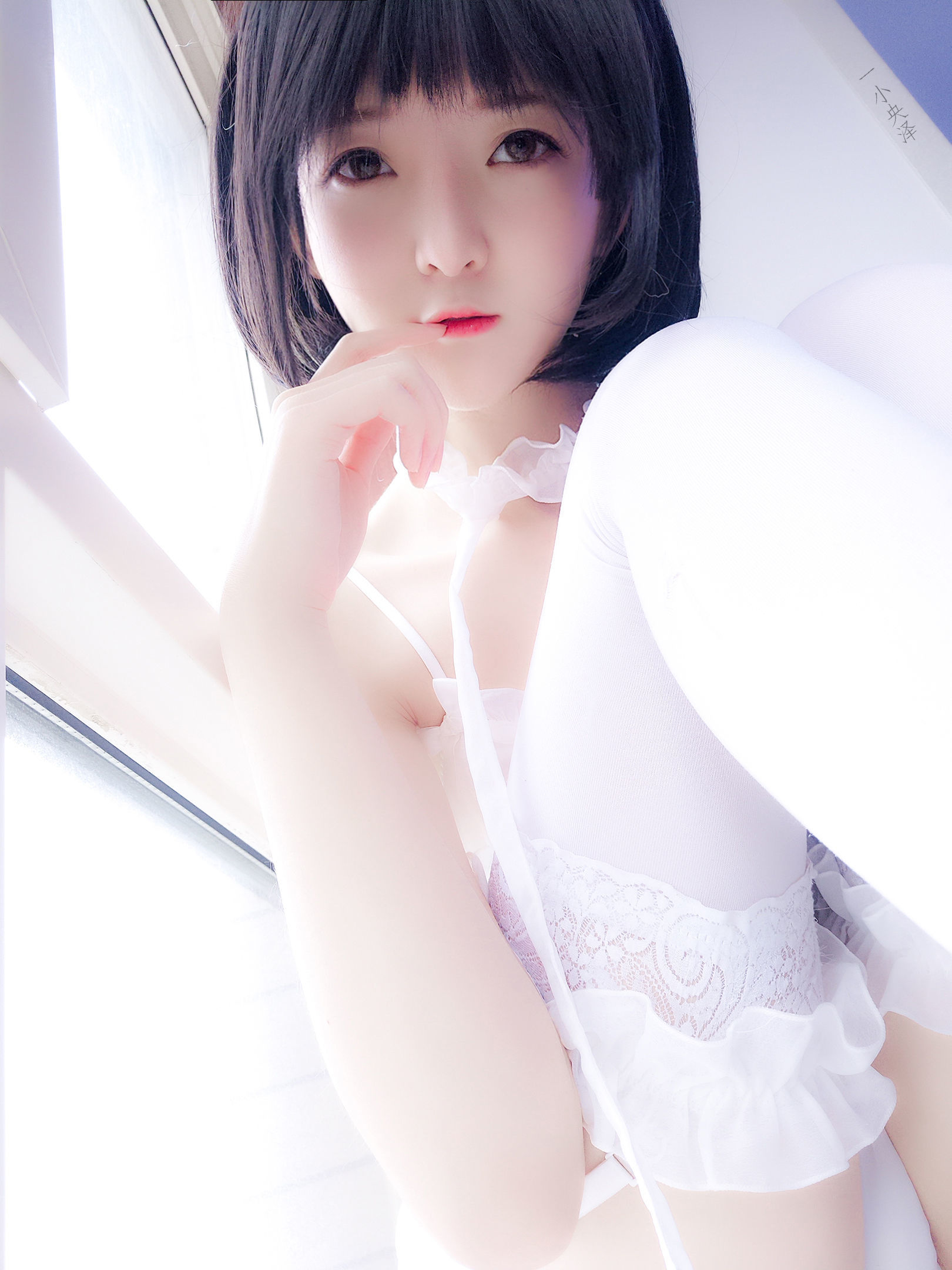 롤리타 코스프레] 이소양제 - 헤스티아+검은 토끼+사적 촬영