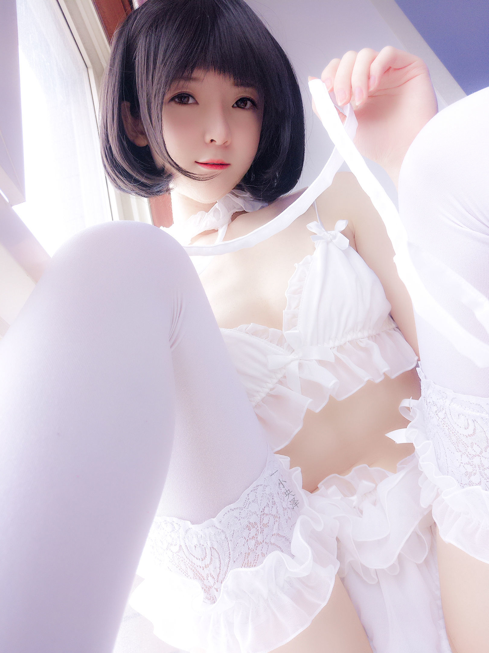 롤리타 코스프레] 이소양제 - 헤스티아+검은 토끼+사적 촬영