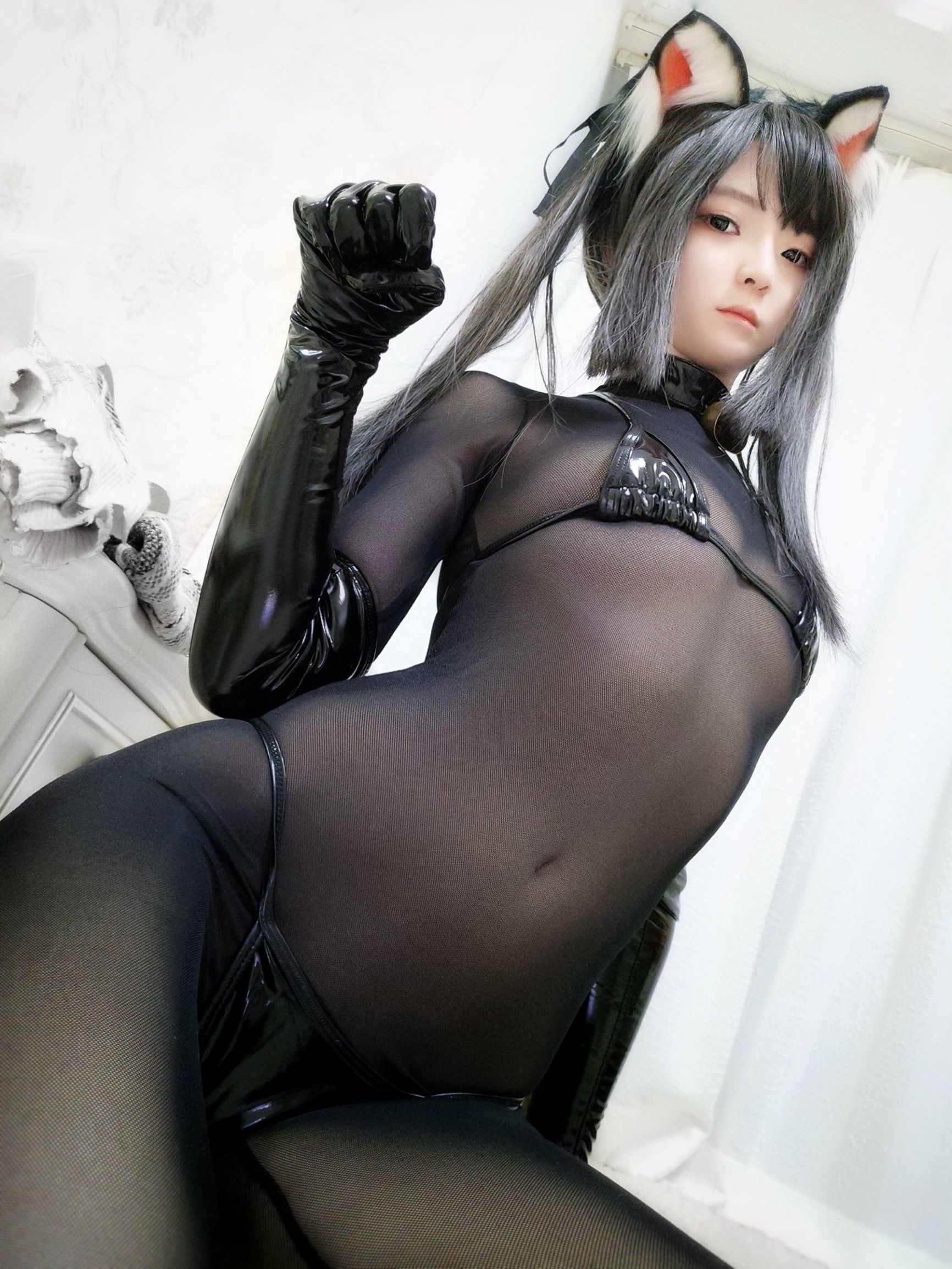 [萝莉COS] 一小央泽 - 黑猫巧克力派