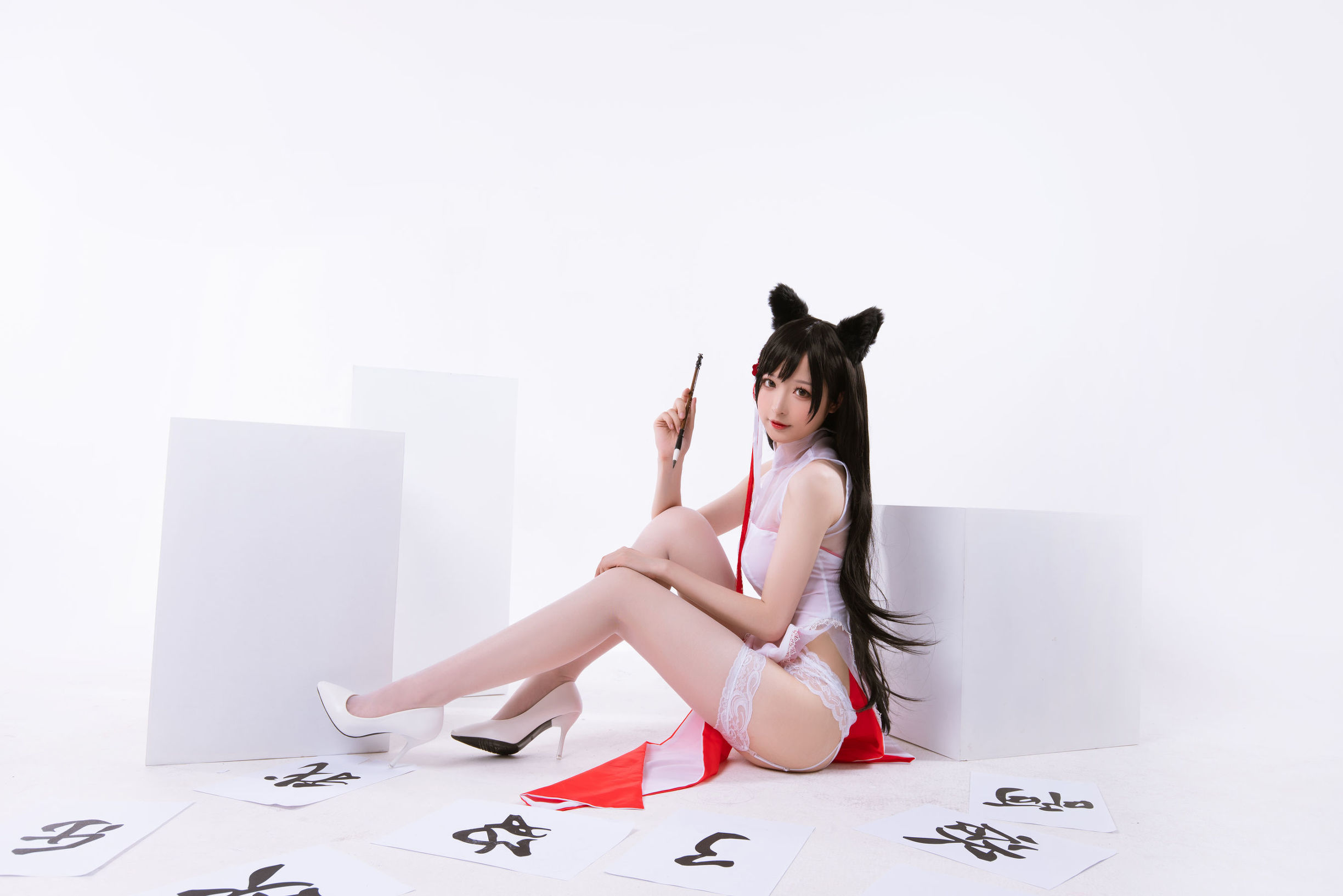 [萝莉COS] 南宫 - 高雄爱宕旗袍 南宫牙妹双人