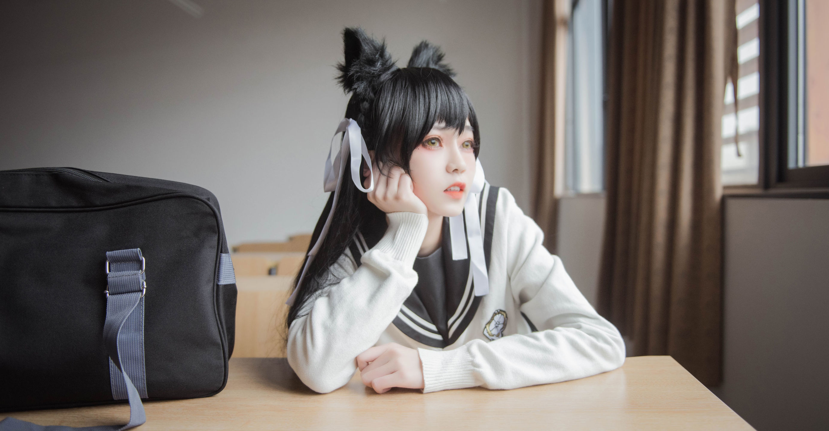 [萝莉COS] 小妖精你的负卿 - 爱宕制服