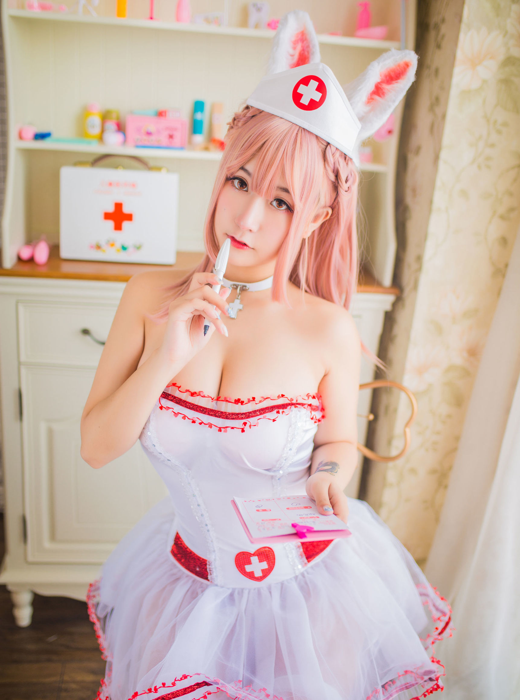 [萝莉COS] 巨乳猫九酱Sakura - 兽の物语