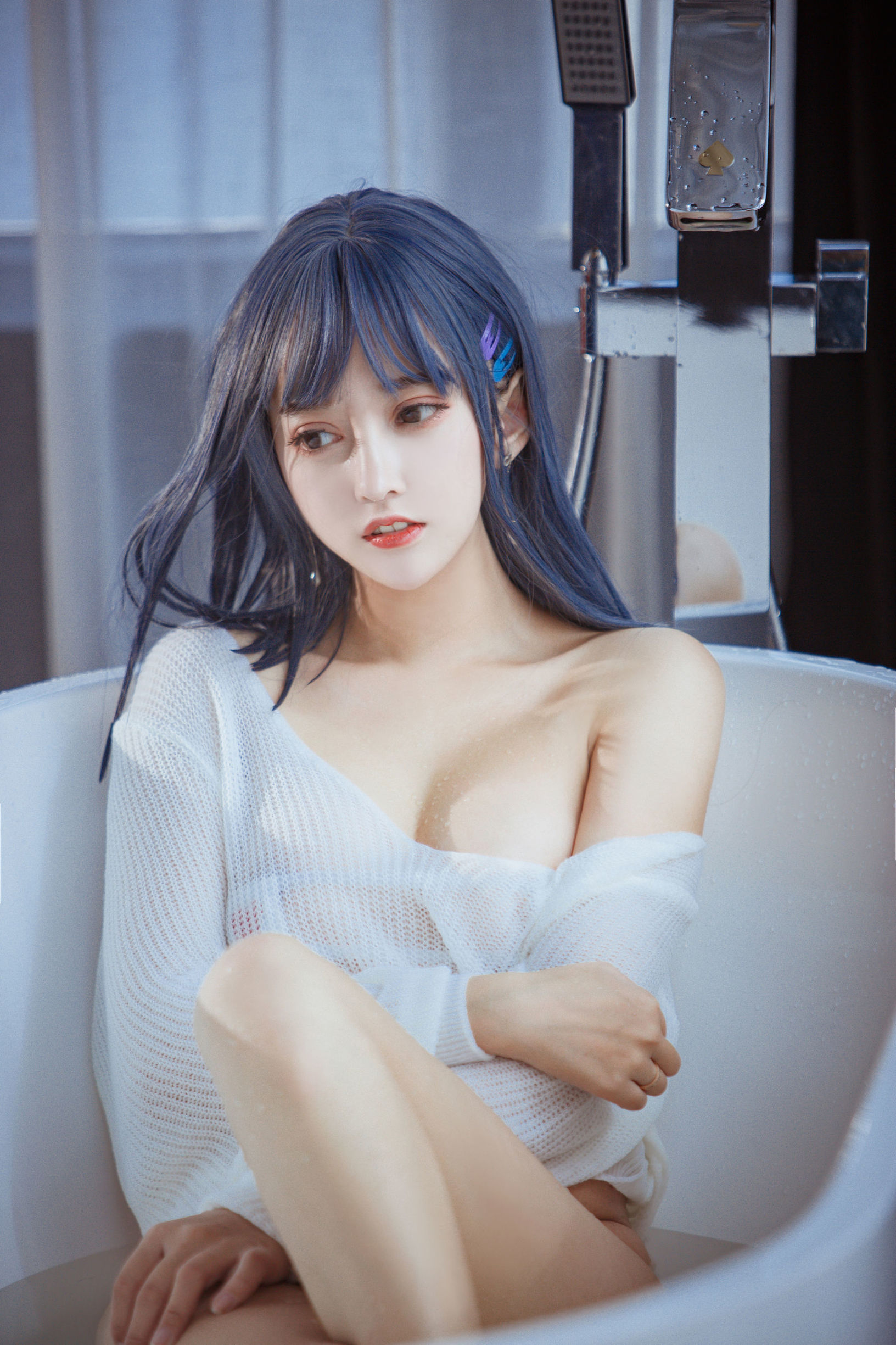  belle  Cosplay] Douyu Mixianxian Sama - Bồn tắm
