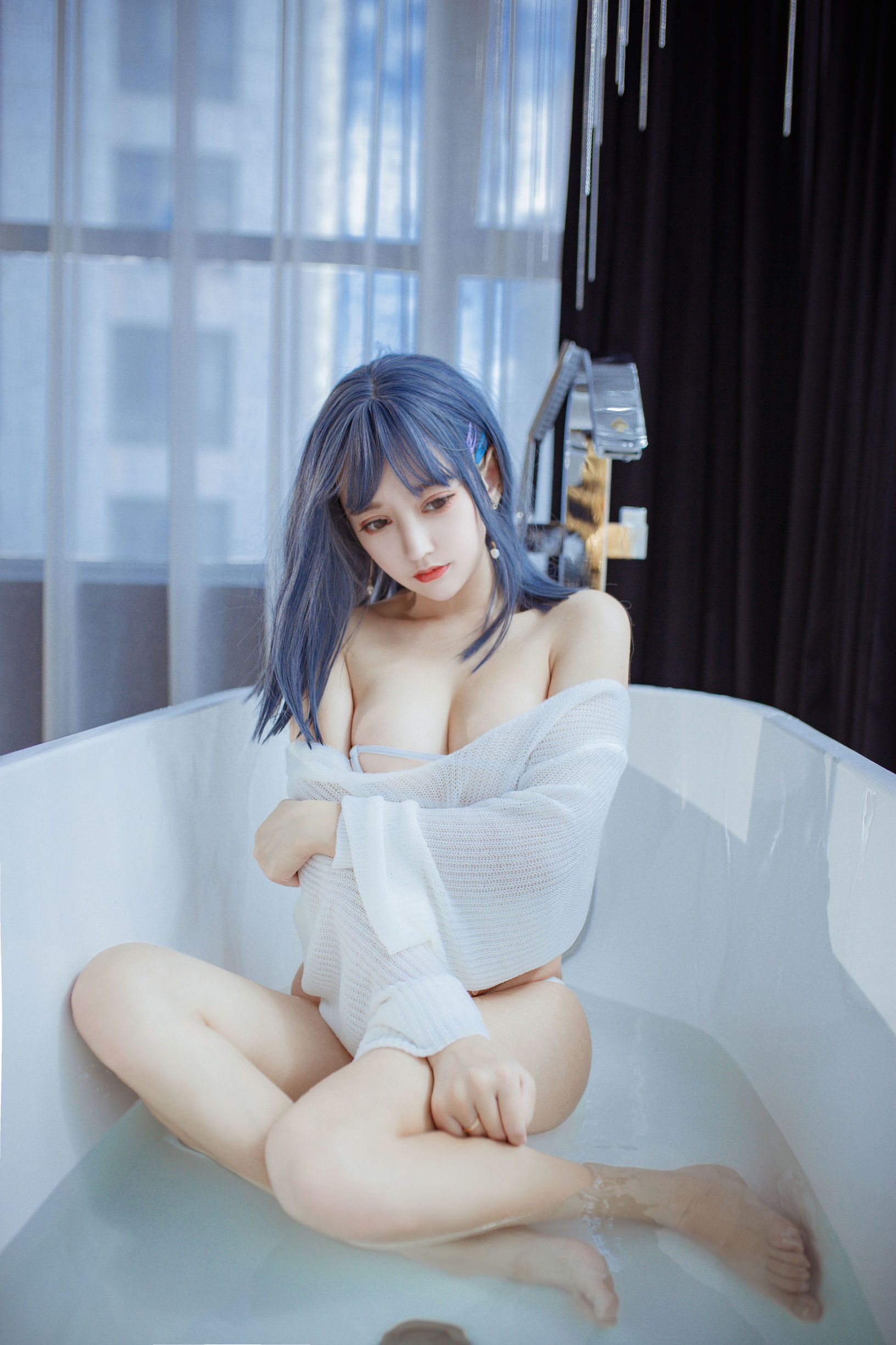  belle  Cosplay] Douyu Mixianxian Sama - Bồn tắm