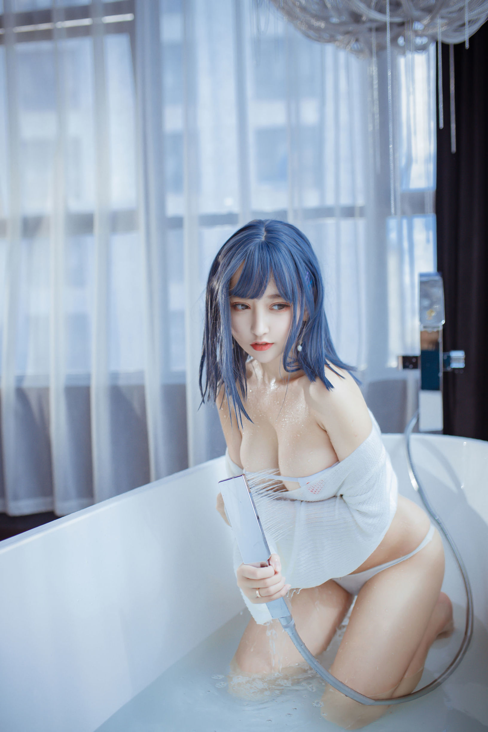  belle  Cosplay] Douyu Mixianxian Sama - Bồn tắm