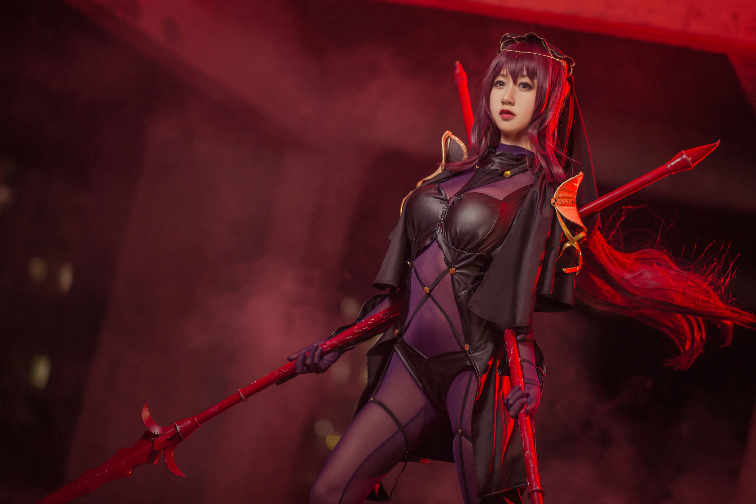[萝莉COS] 木绵绵OwO - 斯卡哈