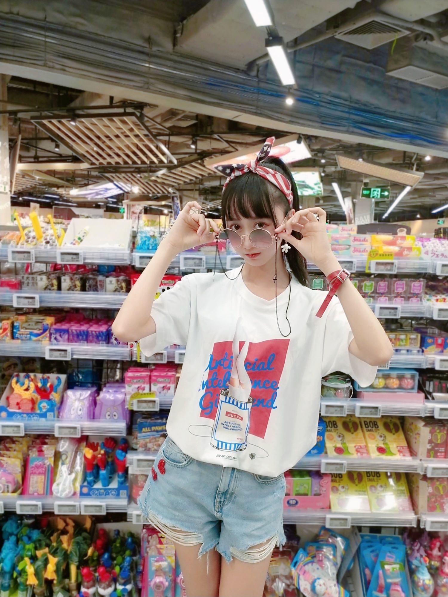 [萝莉COS] 木绵绵OwO - 智能型彼女T恤图