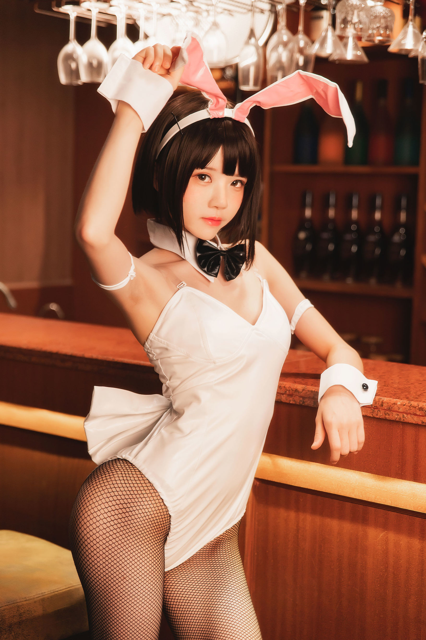 Cosplay  belle ta] Cherry Meow 《(Kato Megumi) Cô Gái Thỏ》