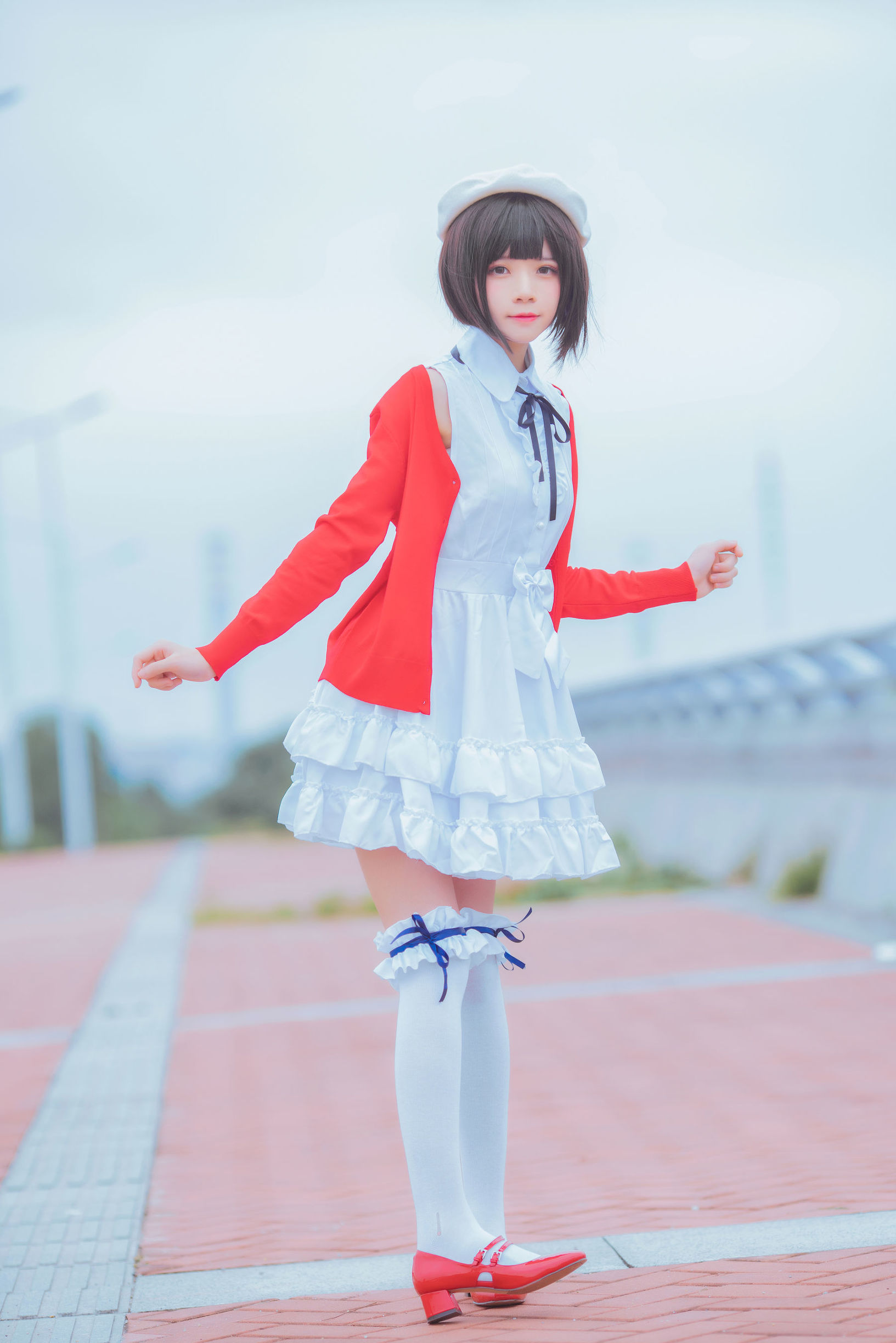 [萝莉COS] 桜桃喵《(加藤惠)常服》