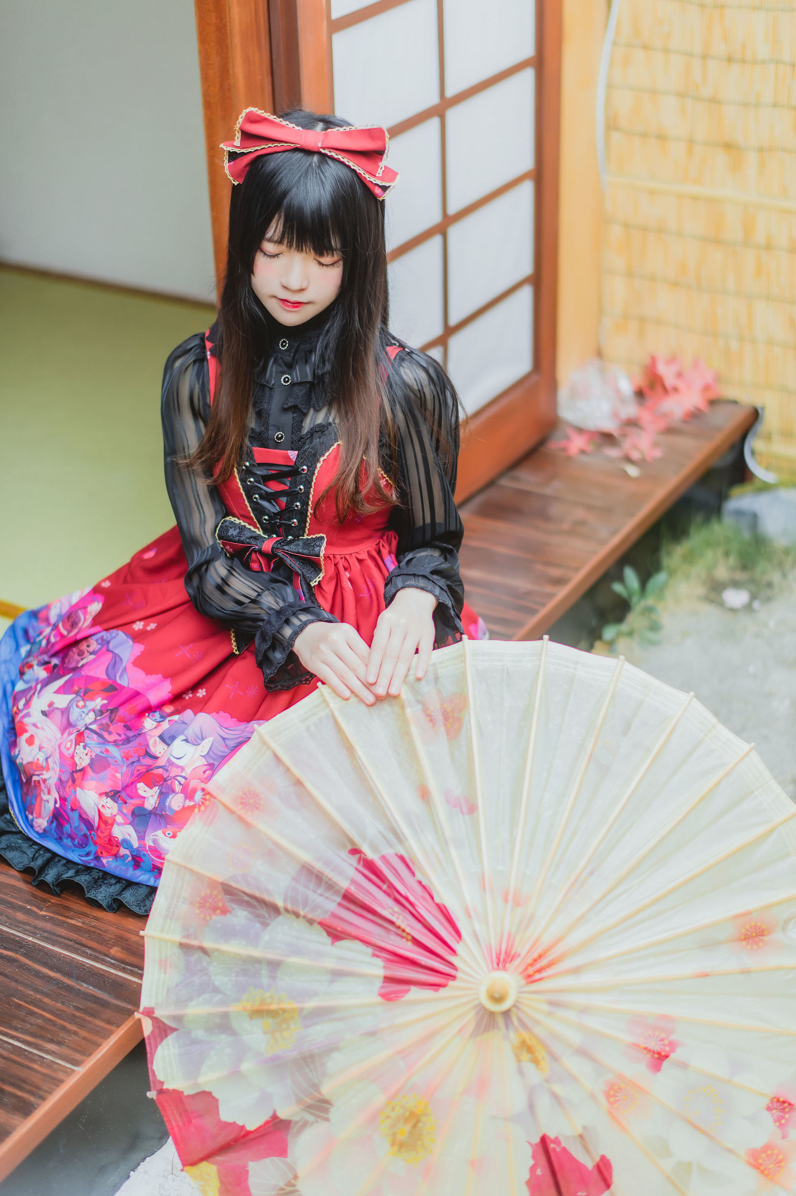[萝莉COS] 桜桃喵《和风 belle ta》