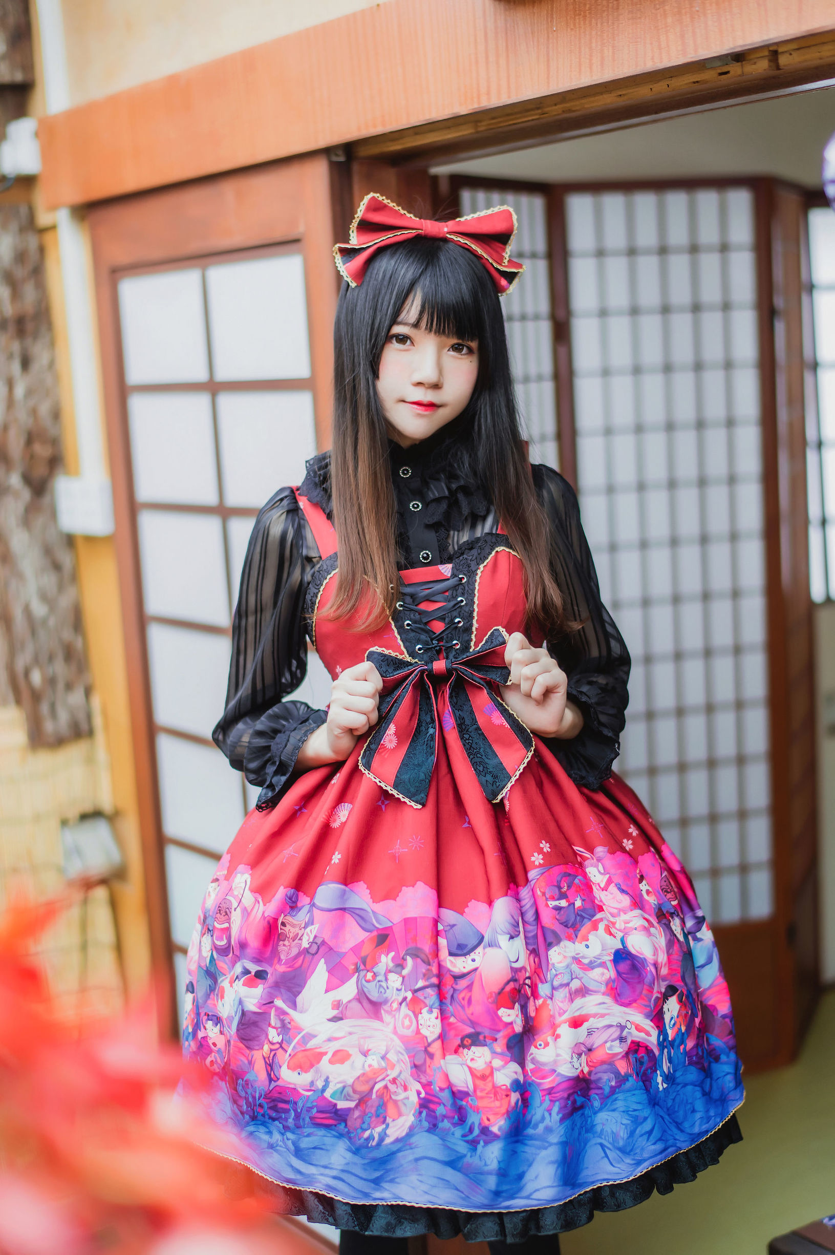 [萝莉COS] 桜桃喵《和风 belle ta》