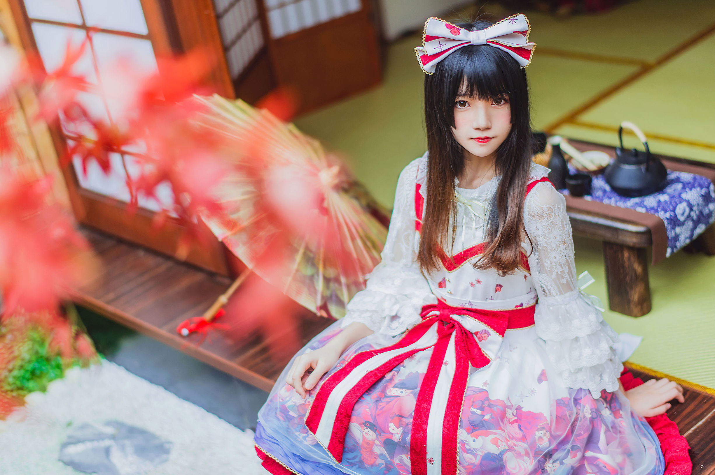 [萝莉COS] 桜桃喵《和风 belle ta》
