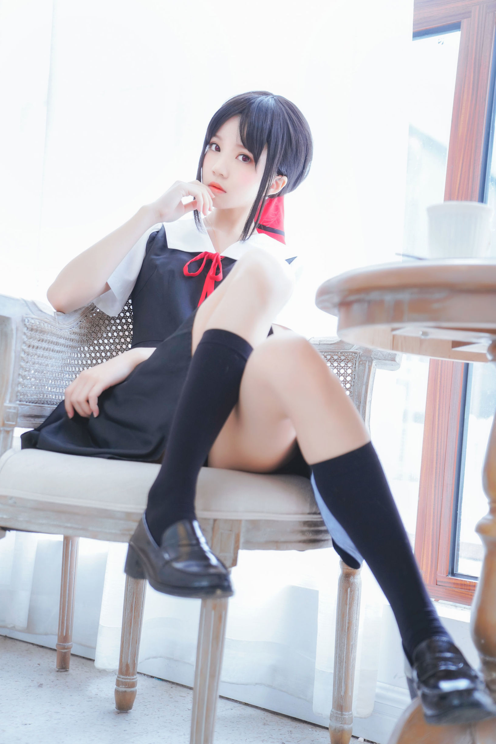 [萝莉COS] 桜桃喵《四宫辉夜》