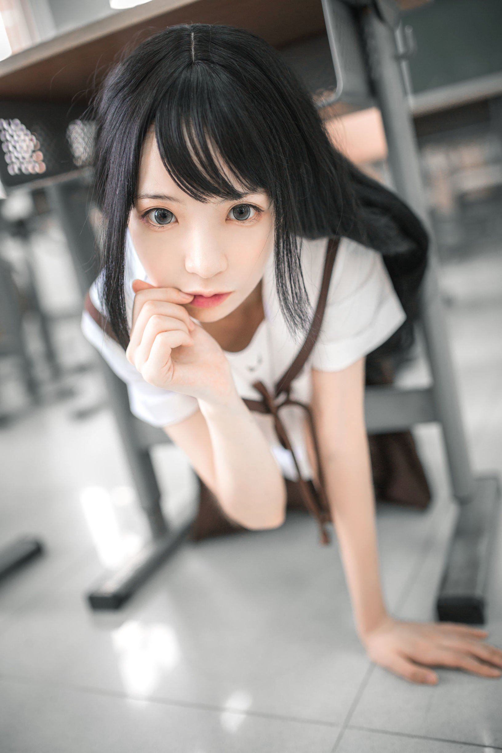 Crazy Cat ss Cosplay Áo Thủy Thủ và Đồ Ngủ