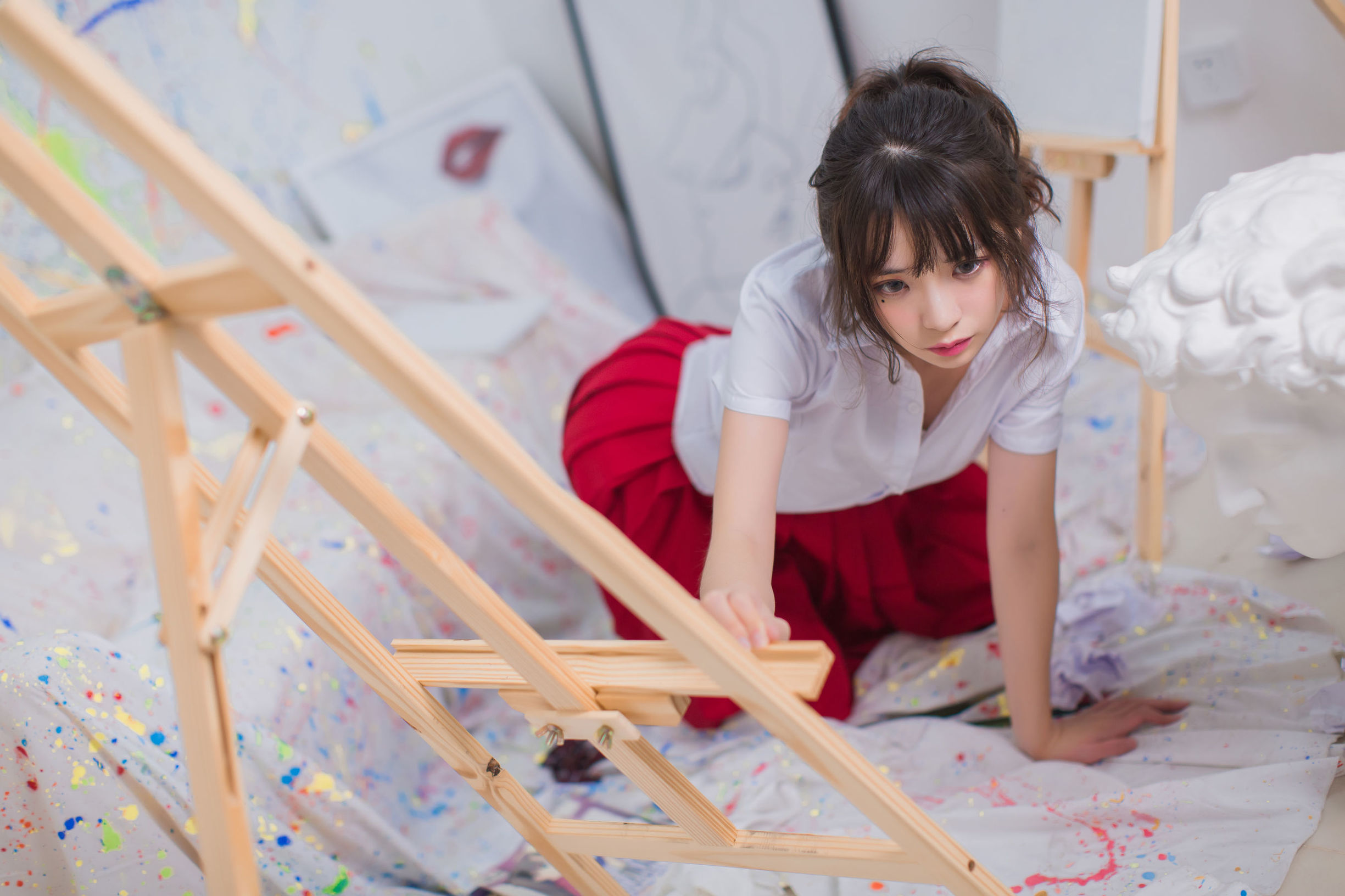 疯猫ss 黑丝JK少女风写真