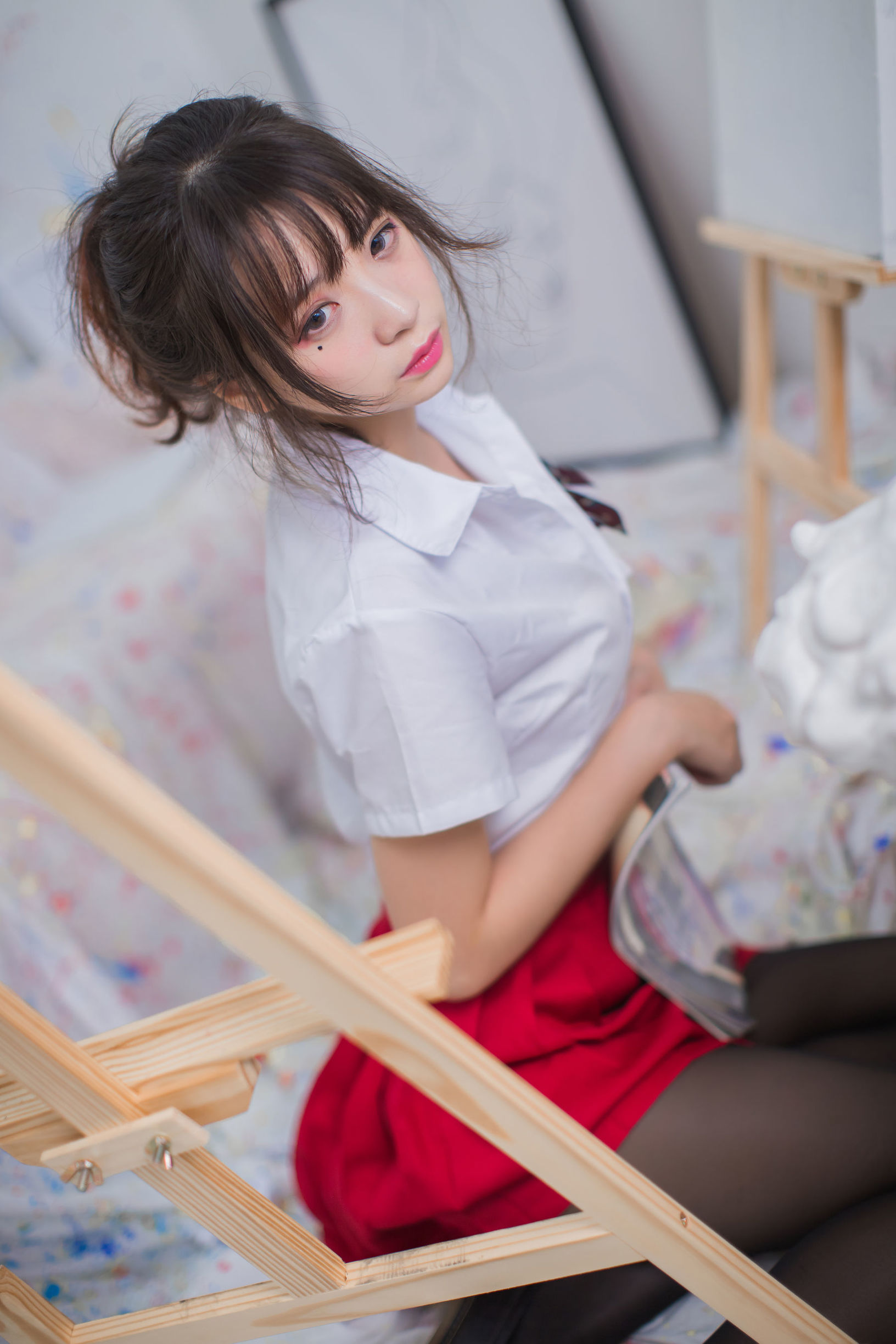 疯猫ss 黑丝JK少女风写真