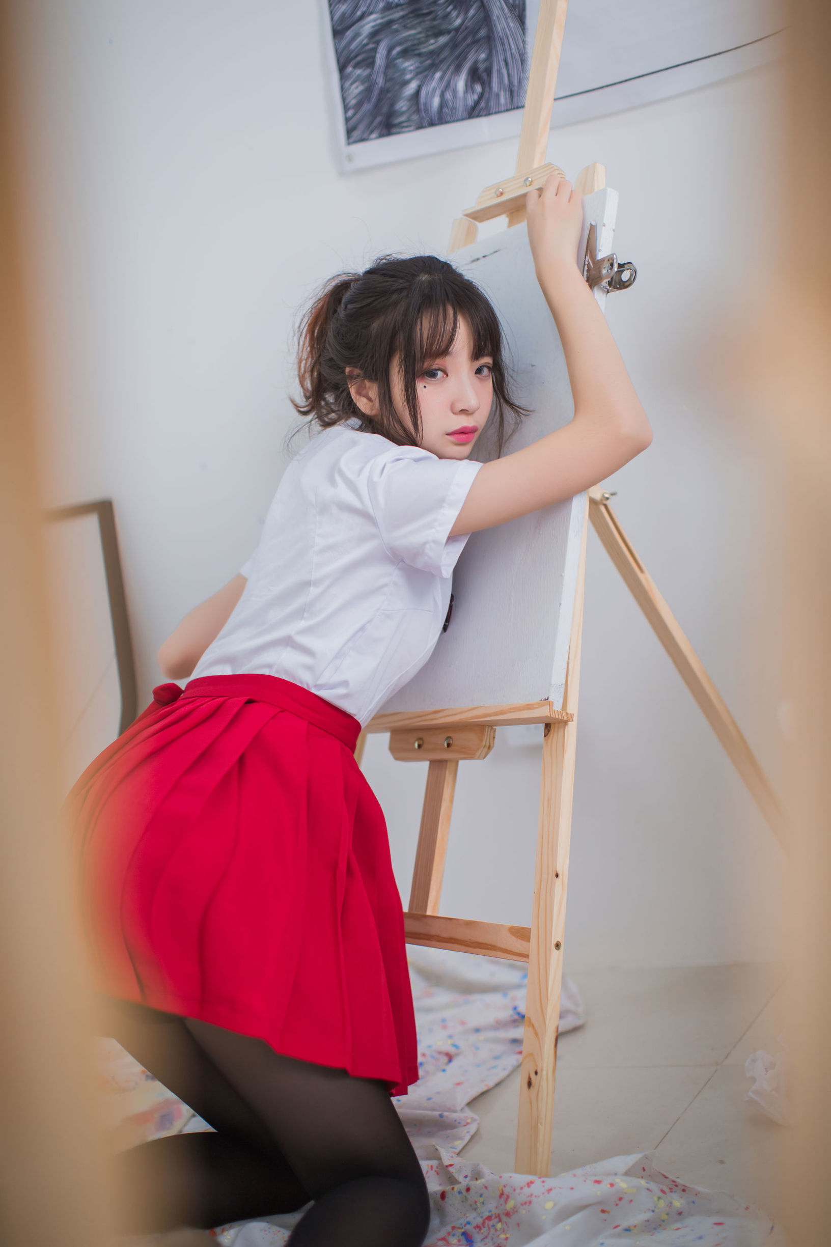 疯猫ss 黑丝JK少女风写真