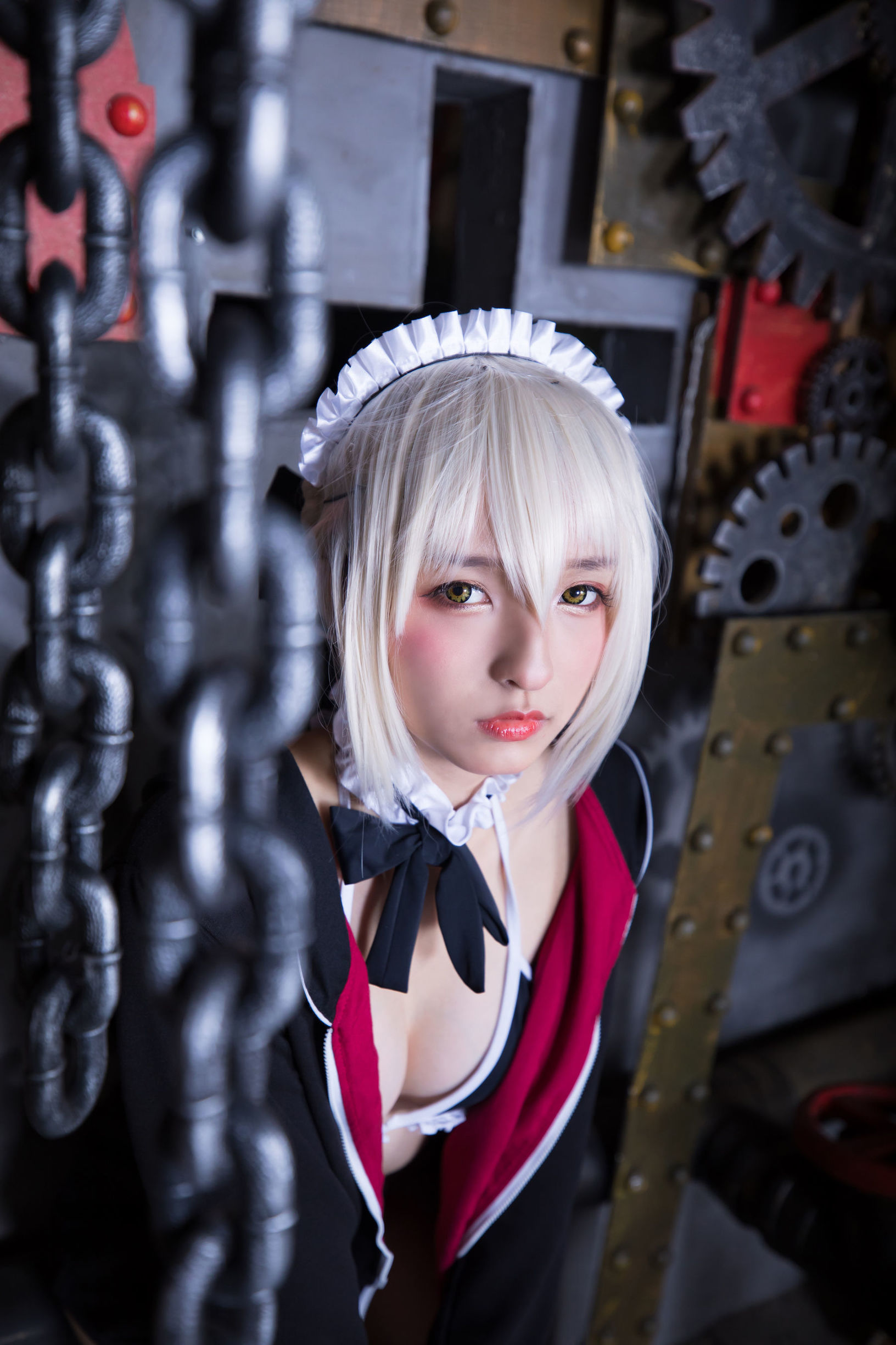  belle  COS] Kagurazaka Mafuyu Absolute Obedience (Fate Grand Order)