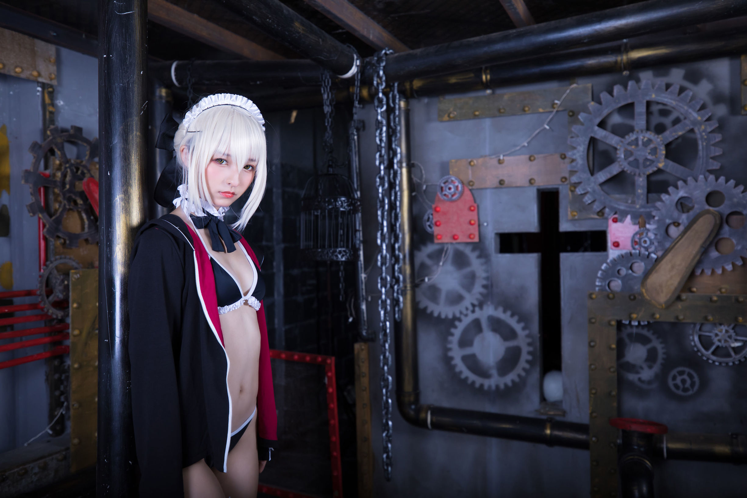  belle  COS] Kagurazaka Mafuyu Absolute Obedience (Fate Grand Order)