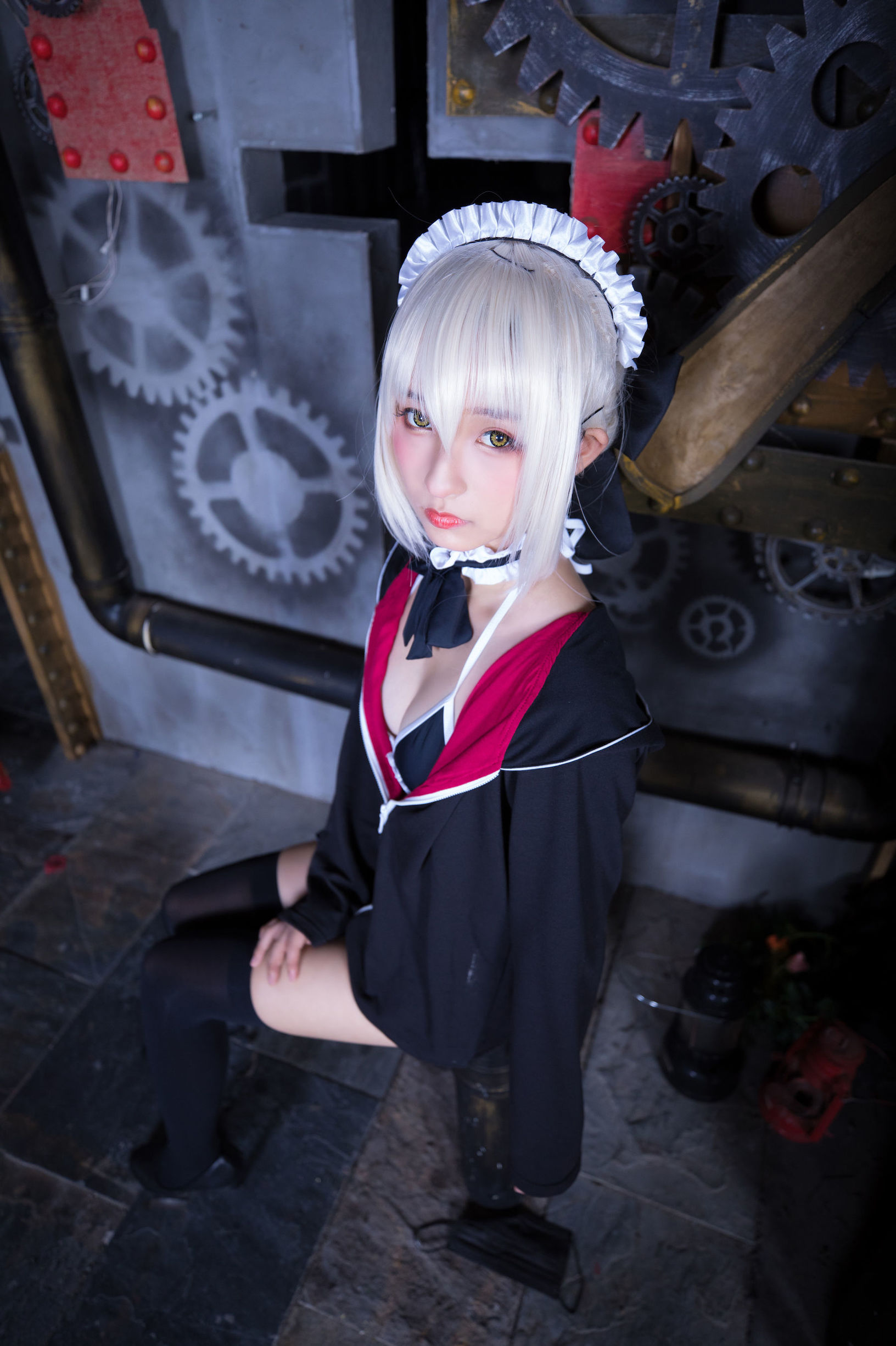  belle  COS] Kagurazaka Mafuyu Absolute Obedience (Fate Grand Order)