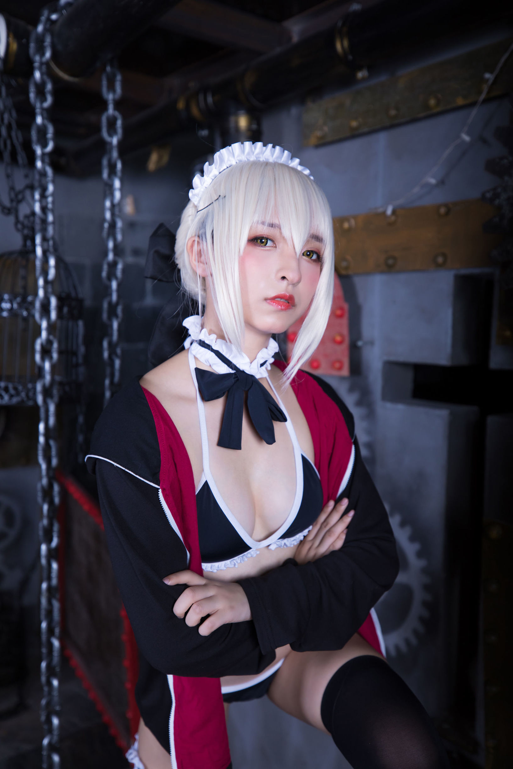  belle  COS] Kagurazaka Mafuyu Absolute Obedience (Fate Grand Order)