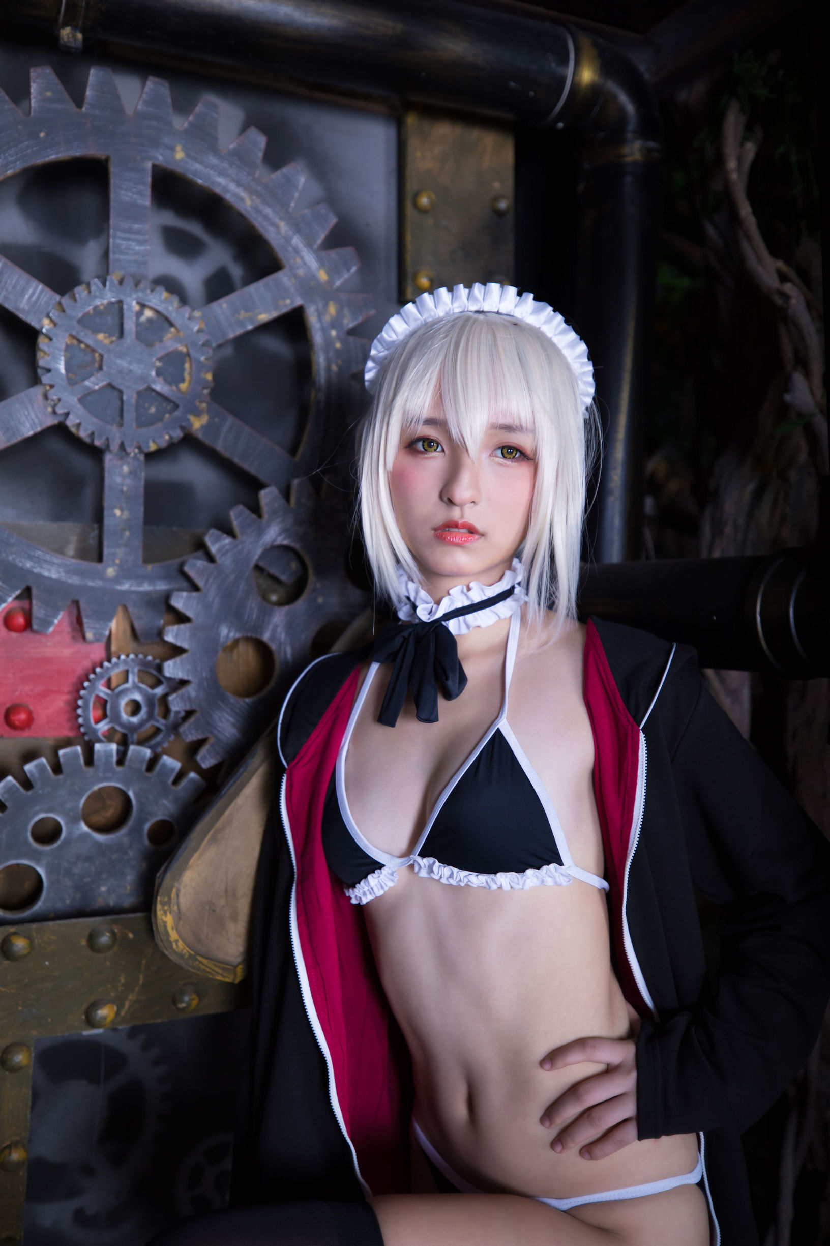 belle  COS] Kagurazaka Mafuyu Absolute Obedience (Fate Grand Order)