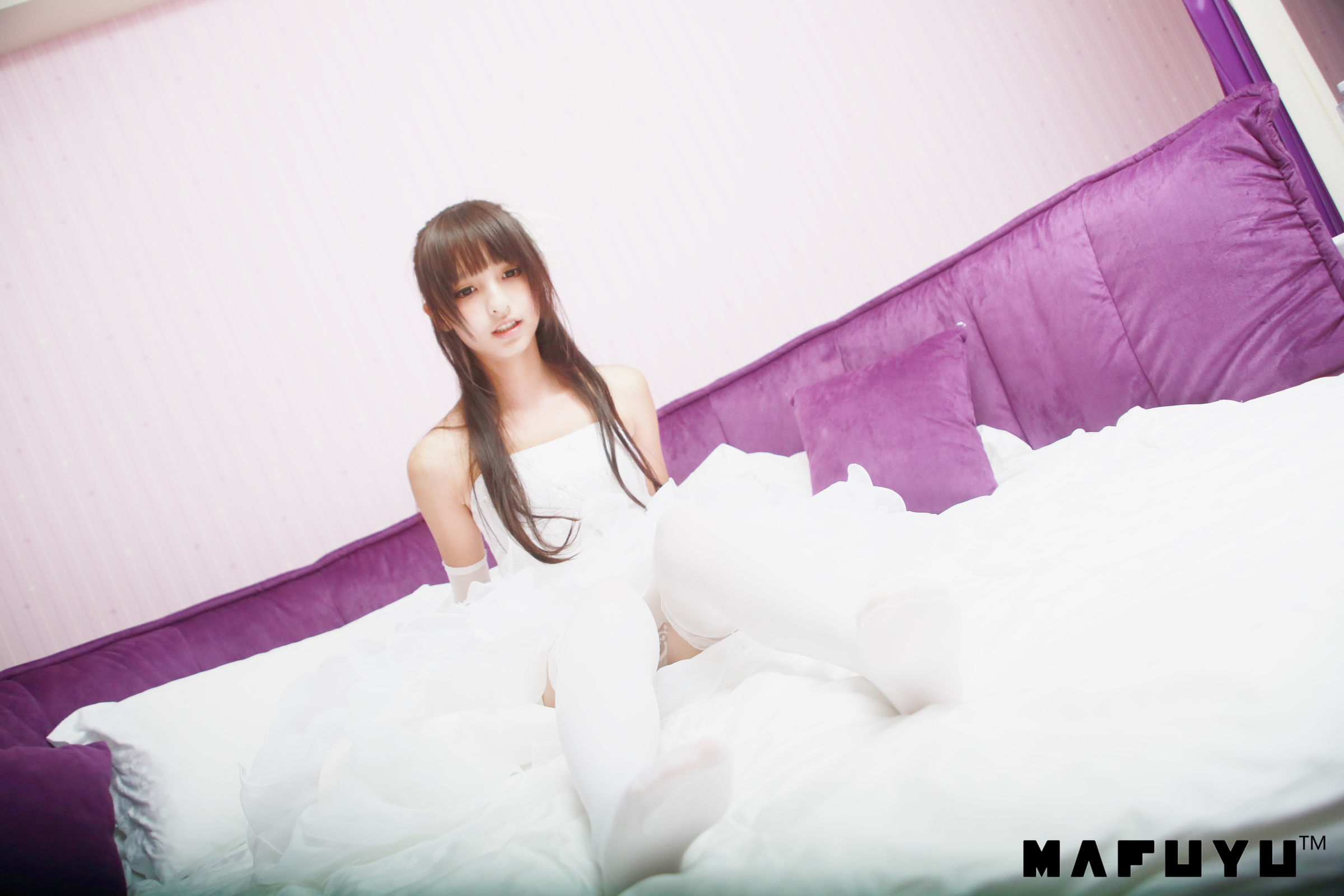 롤리타 COS] 가쿠라 반 마후유 웨딩드레스 시리즈 세트