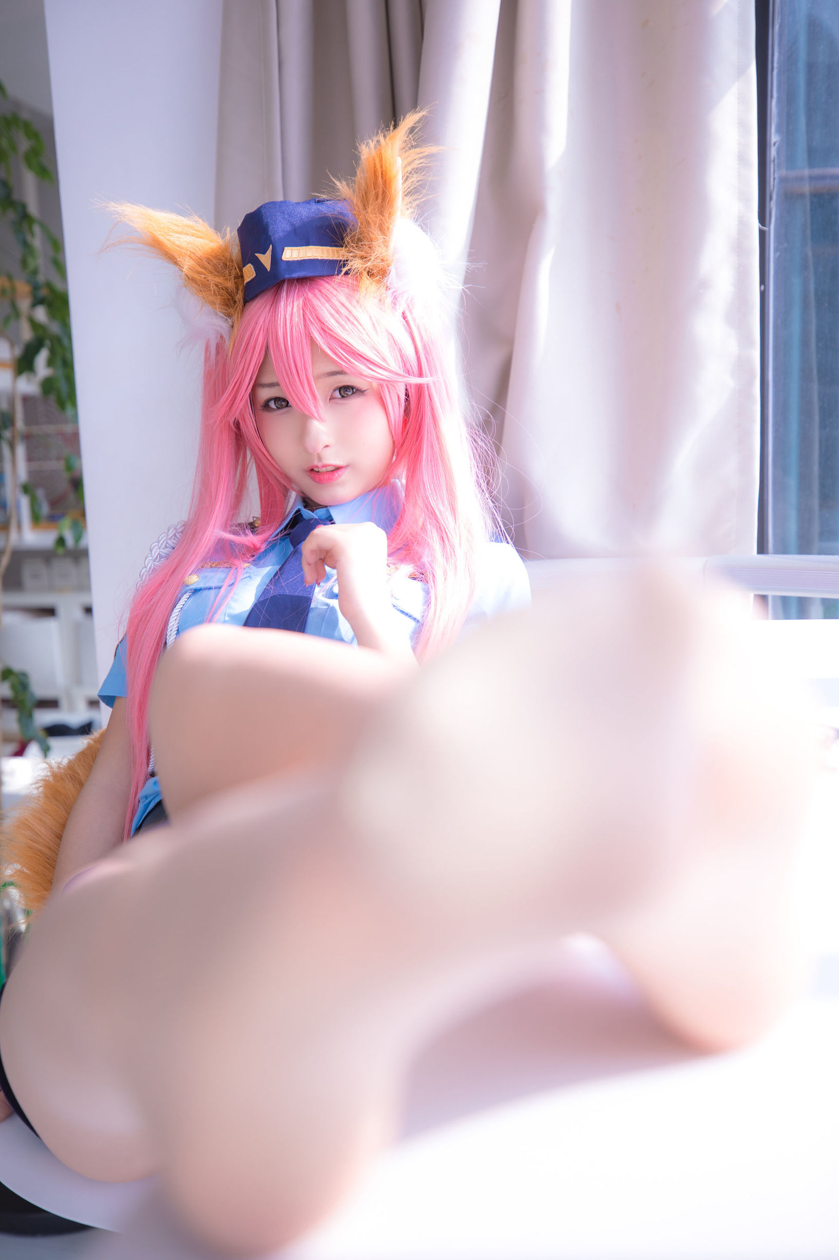 [萝莉COS] 神楽板真冬 後で逮捕してもいい？