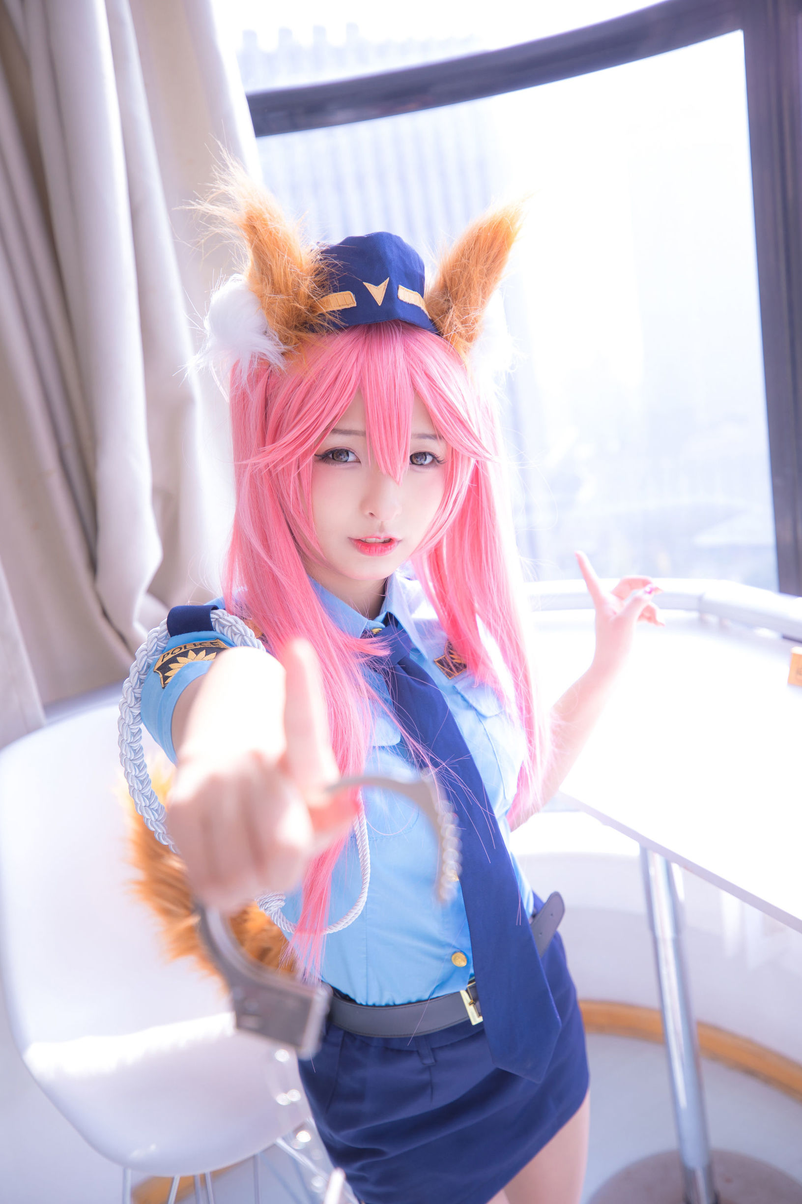  belle ta COS] Kagura Ban Mafuyu, is it okay to arrest later?