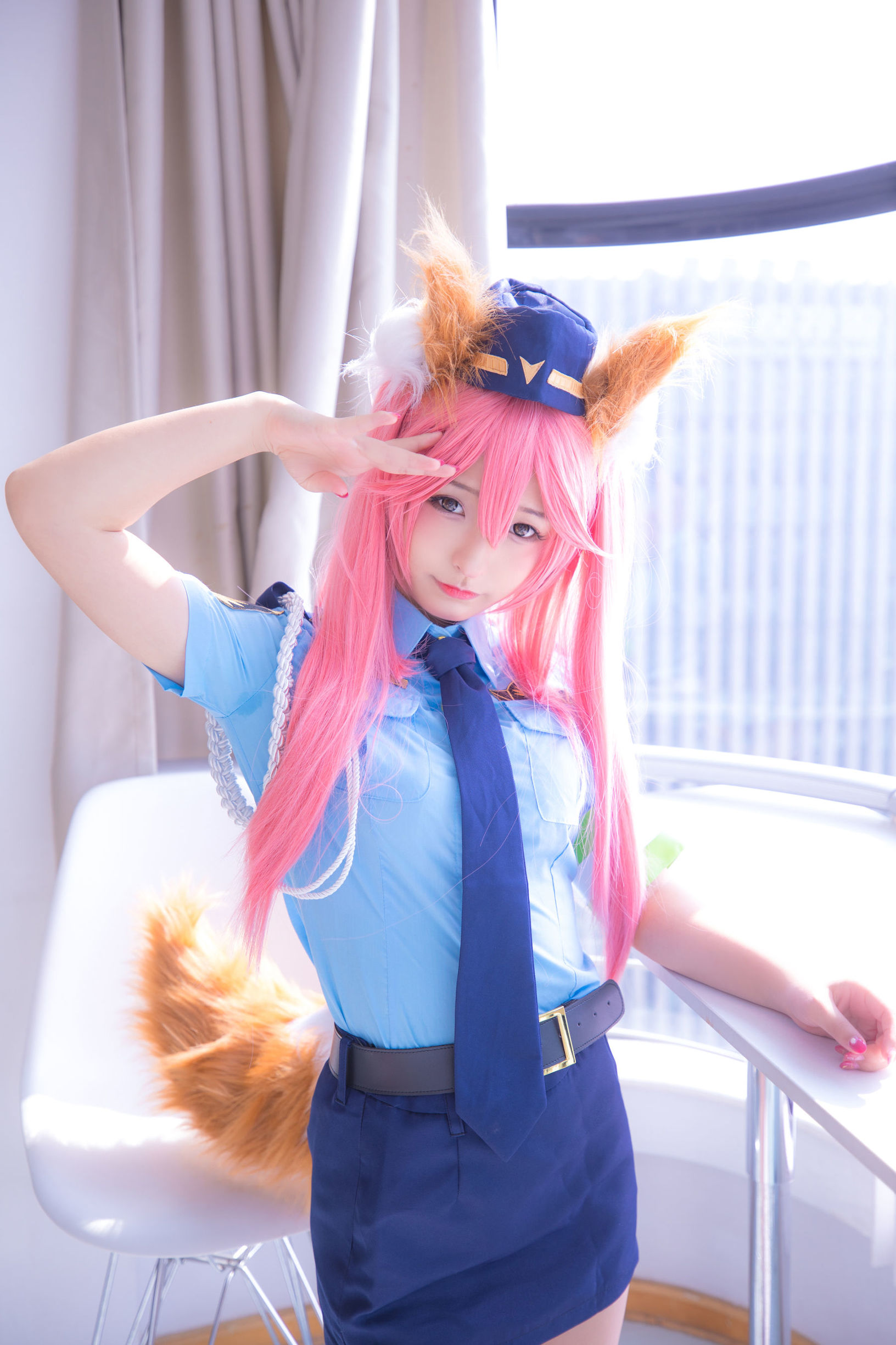  belle ta COS] Kagura Ban Mafuyu, is it okay to arrest later?