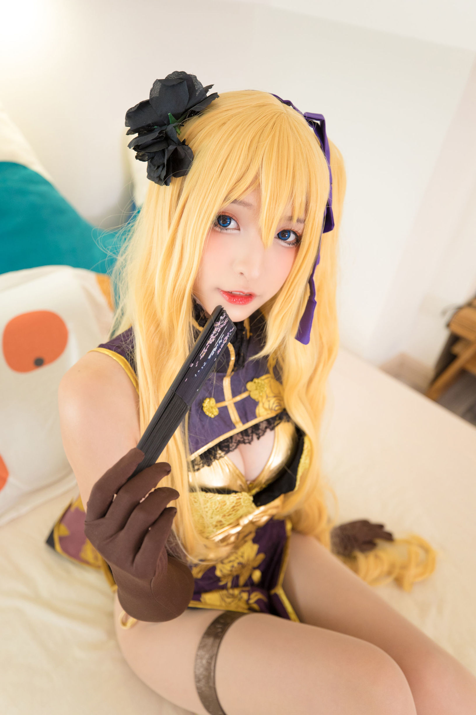 [萝莉COS] 神楽板真冬 艳娘幻梦谭 金莲