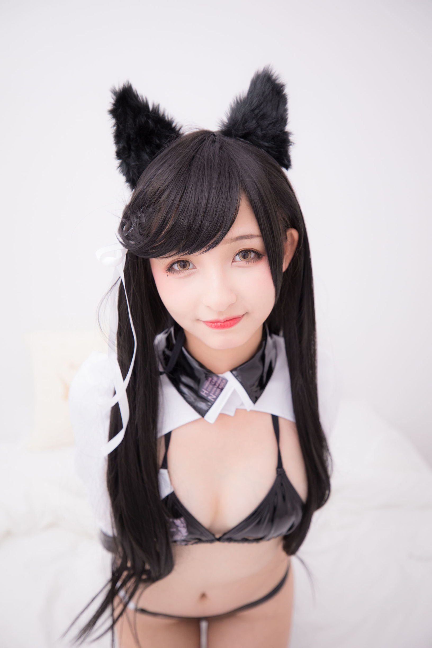  belle ta COS] Kagura Ban Mafuyu ATAGO-LATEX VER (Latex Socks)