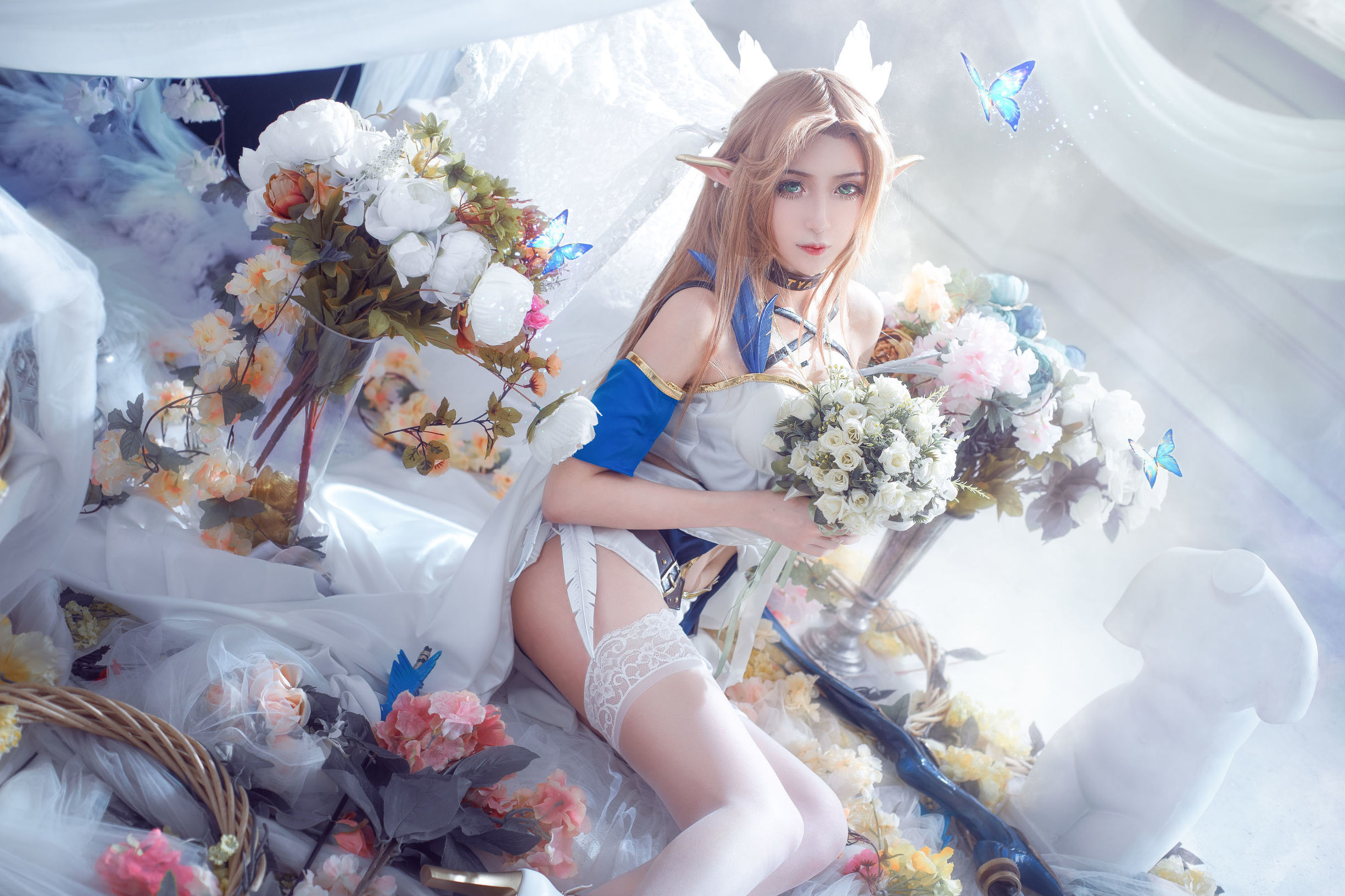 Cosplay  belle ta] Futaner Ikaros - Tiya Niang