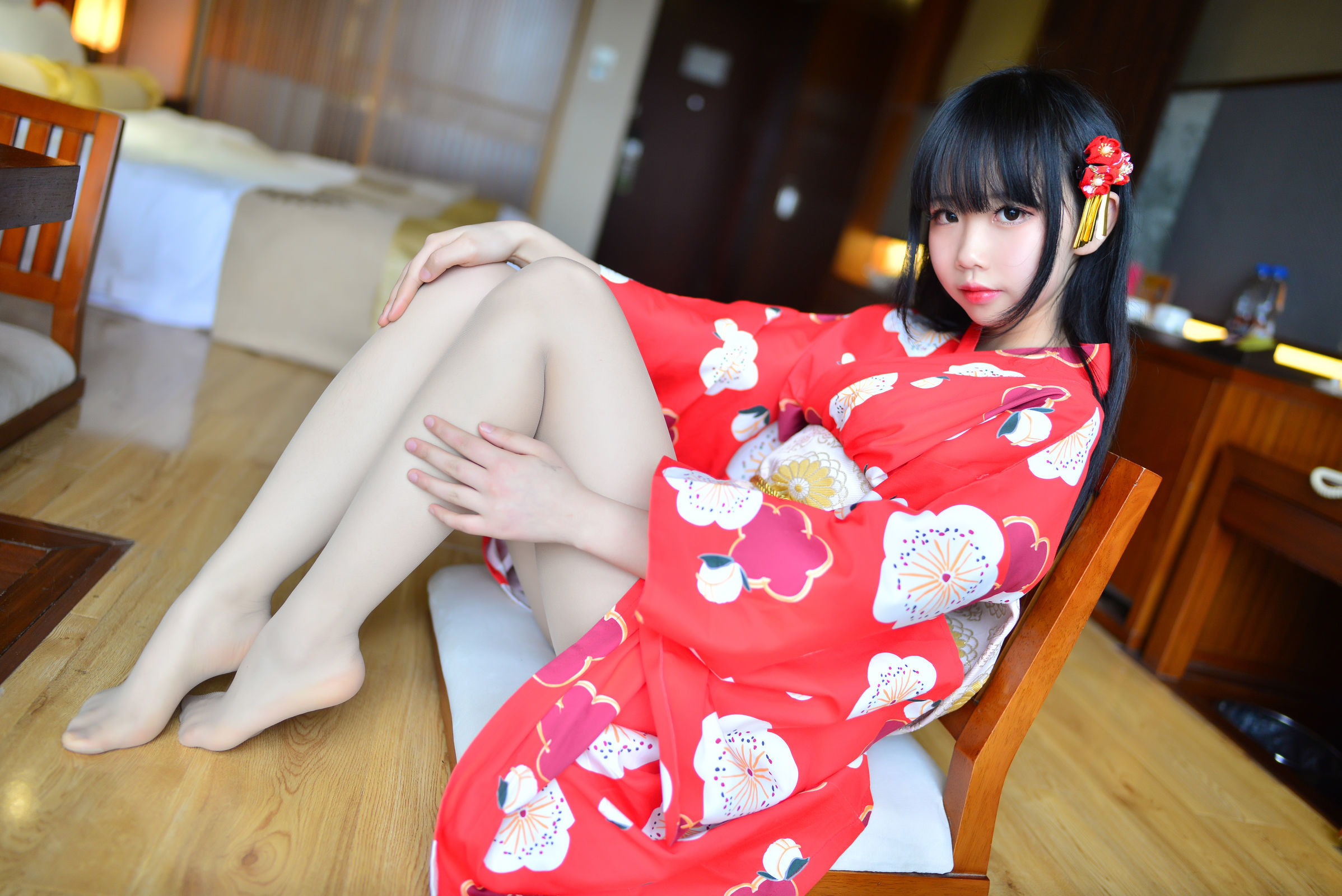  belle ta Cosplay] Tuyết Kỳ - Yukata