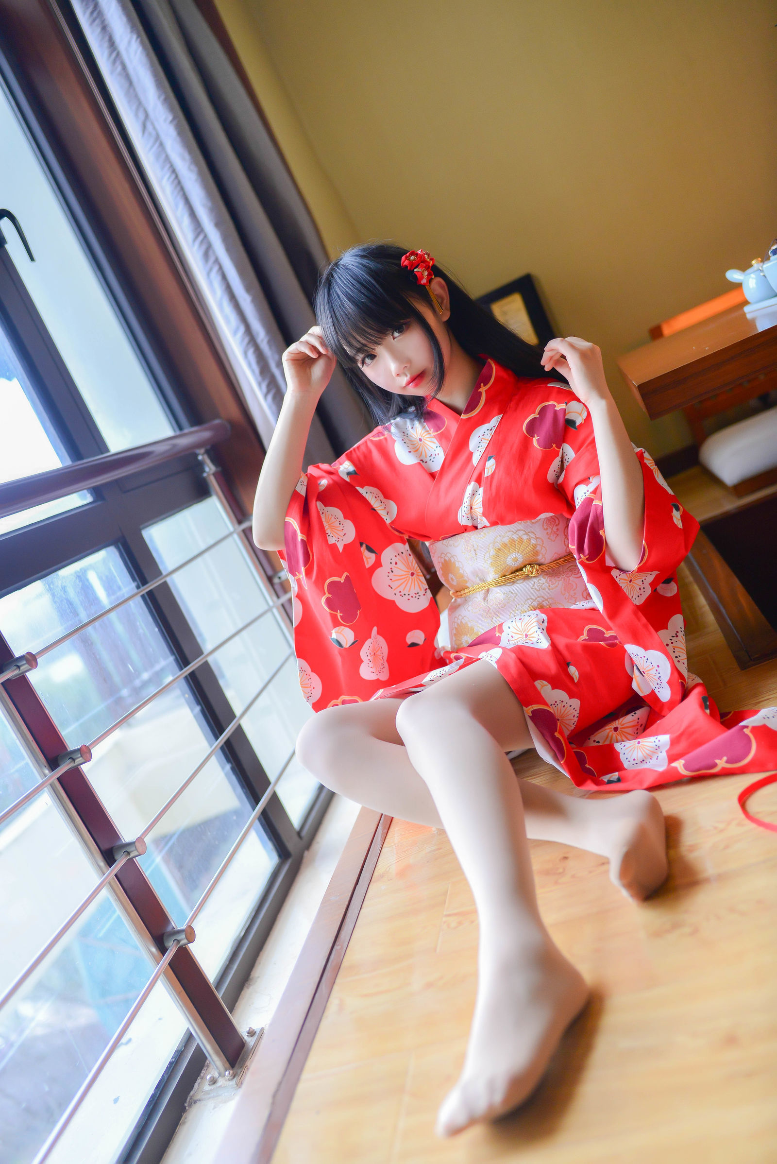  belle ta Cosplay] Tuyết Kỳ - Yukata