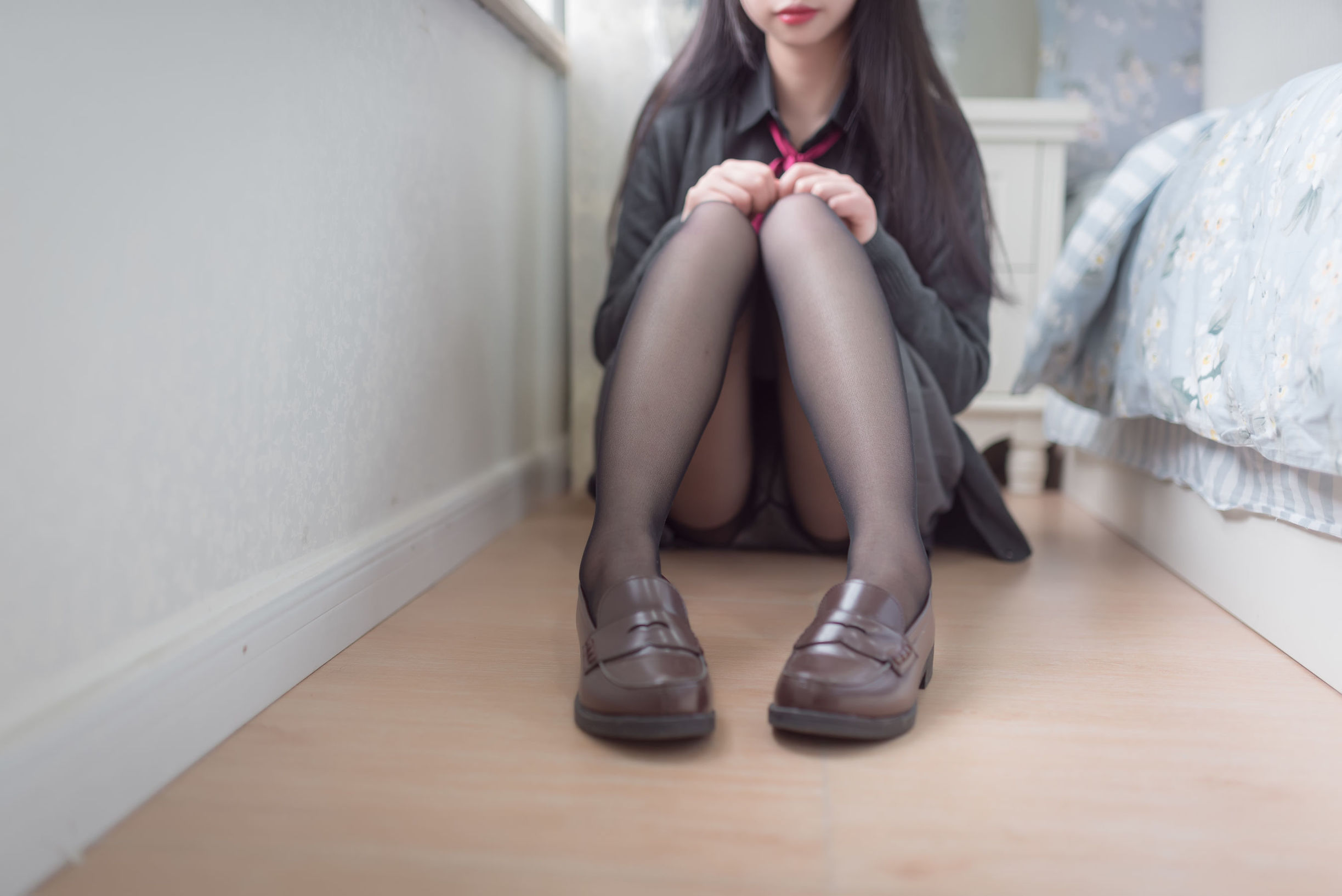  belle ta Cosplay] Tuyết Kỳ - JK Vớ Đen